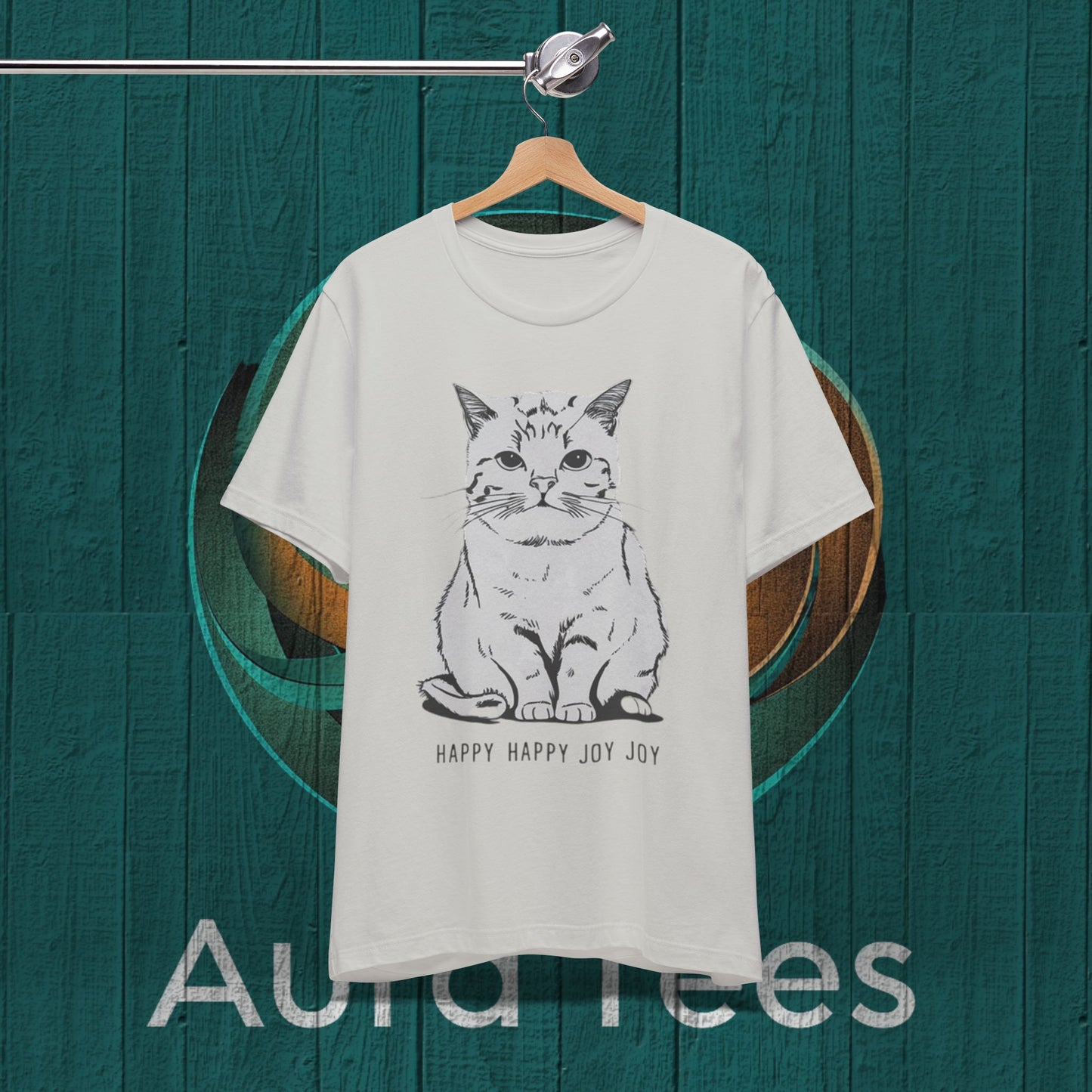 happy cat tee