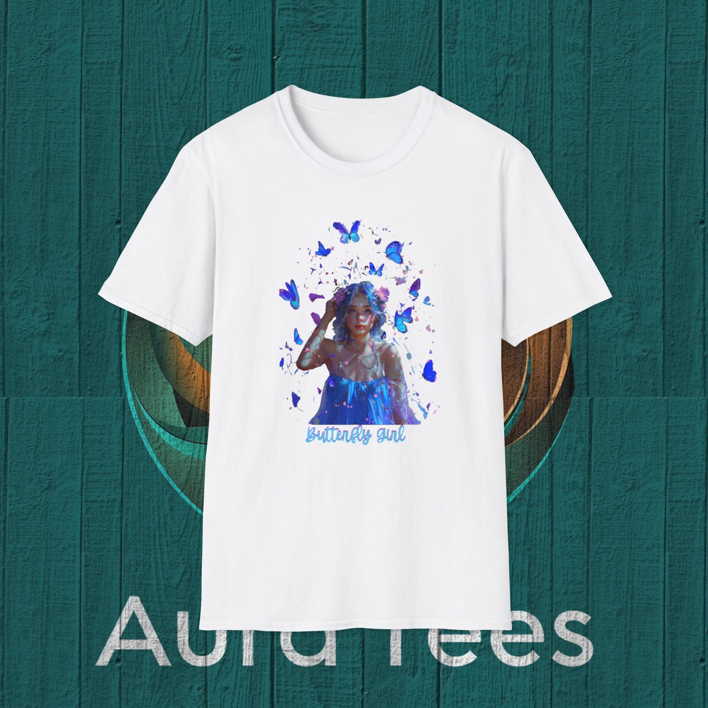 bishoujo butterfly girl tee