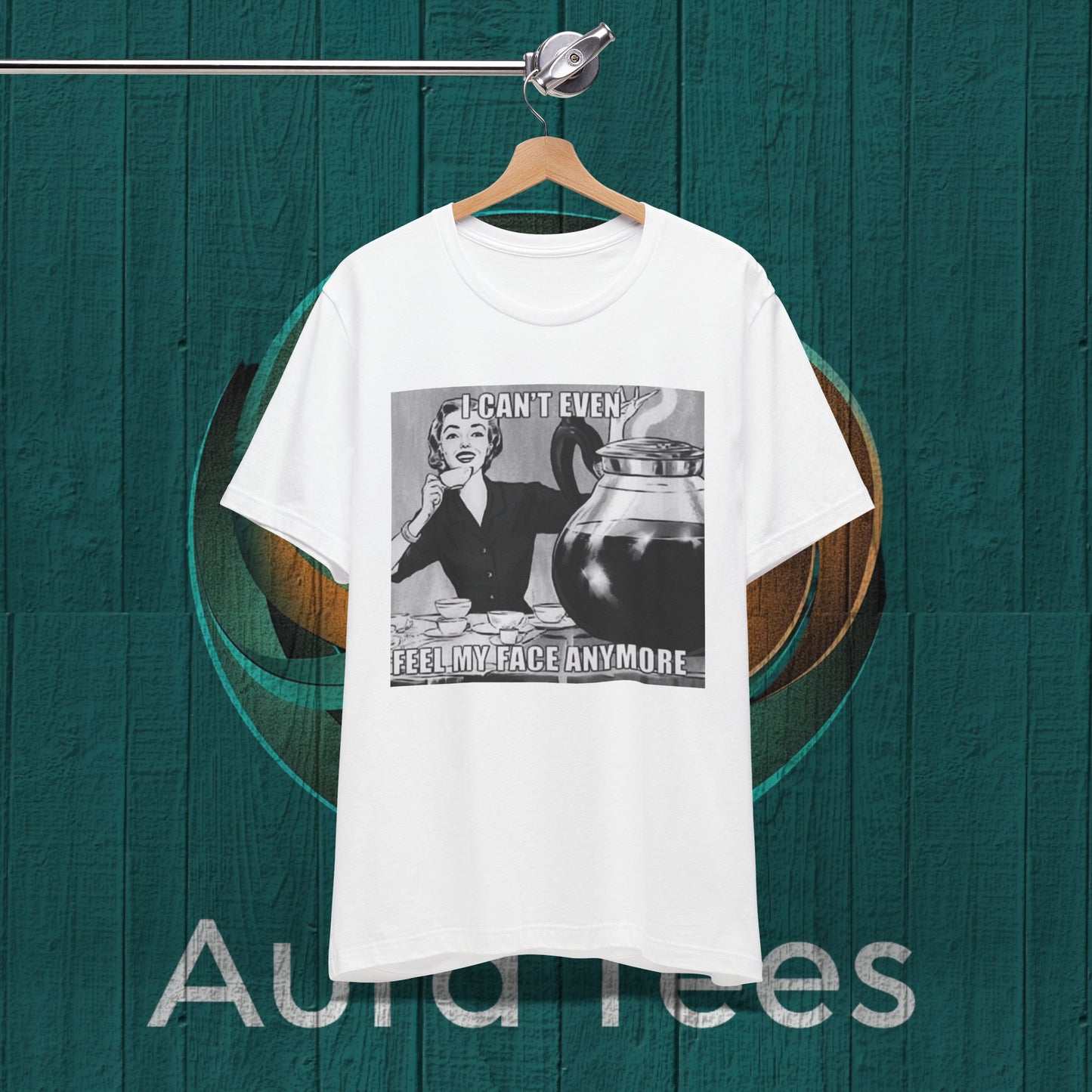 feel my face coffee tee