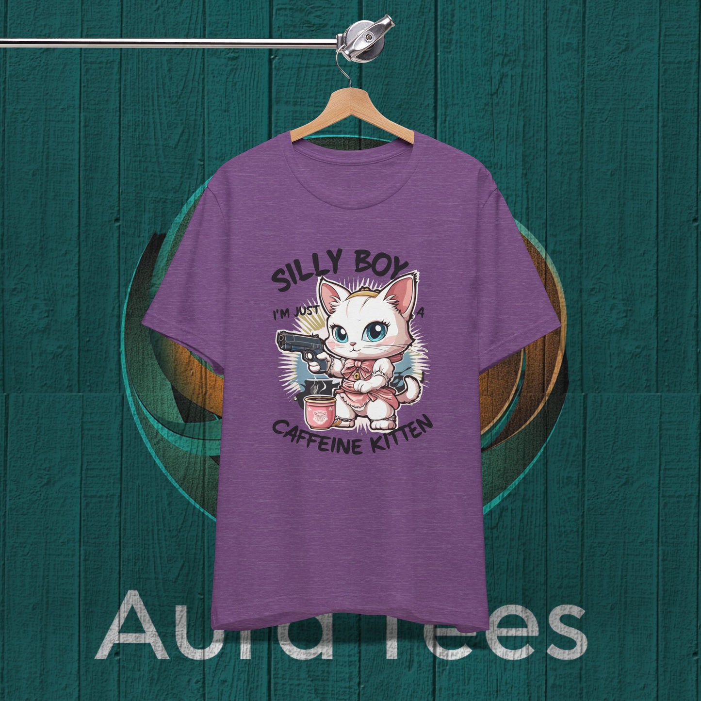 caffeine kitten tee