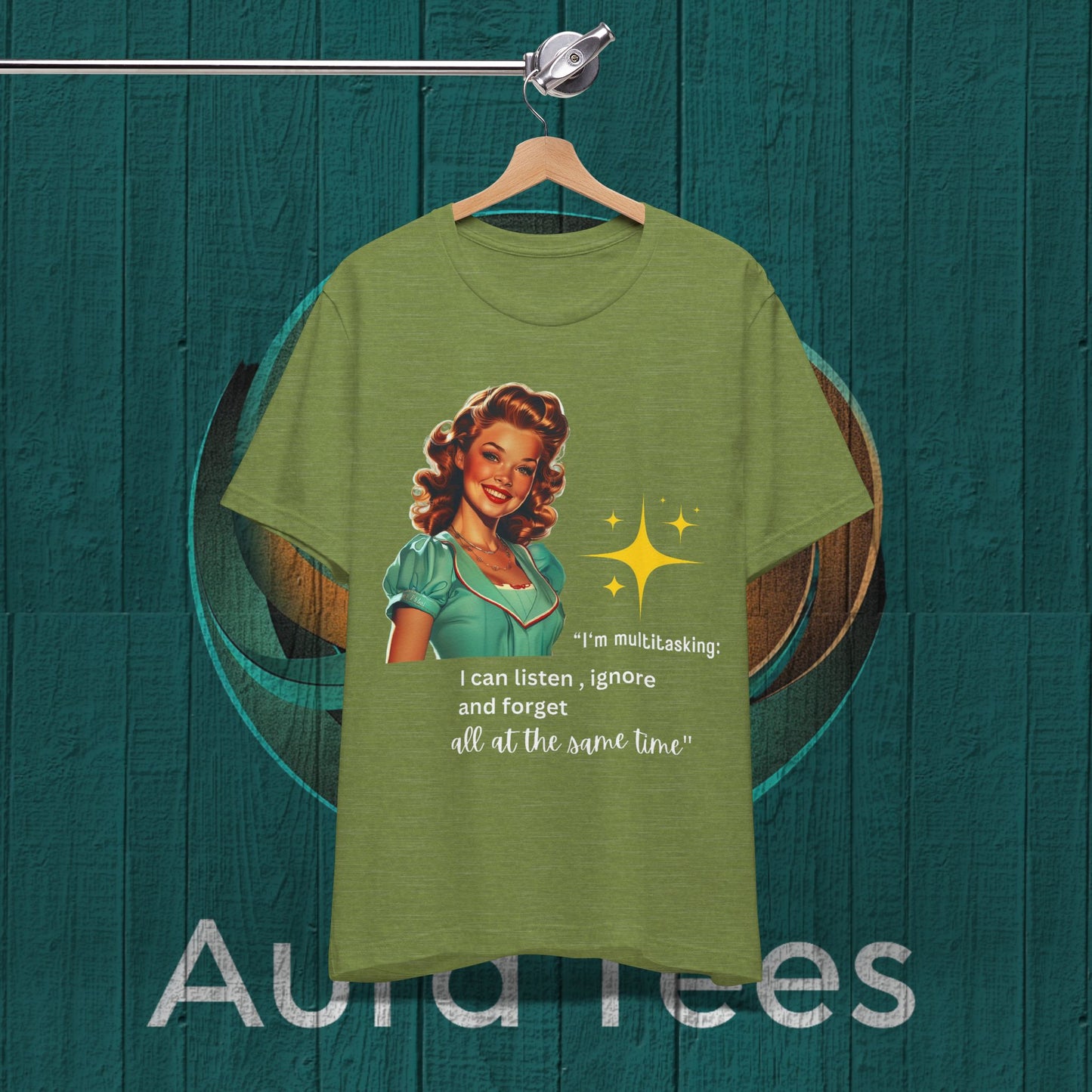 retro sarcasm multitasking tee