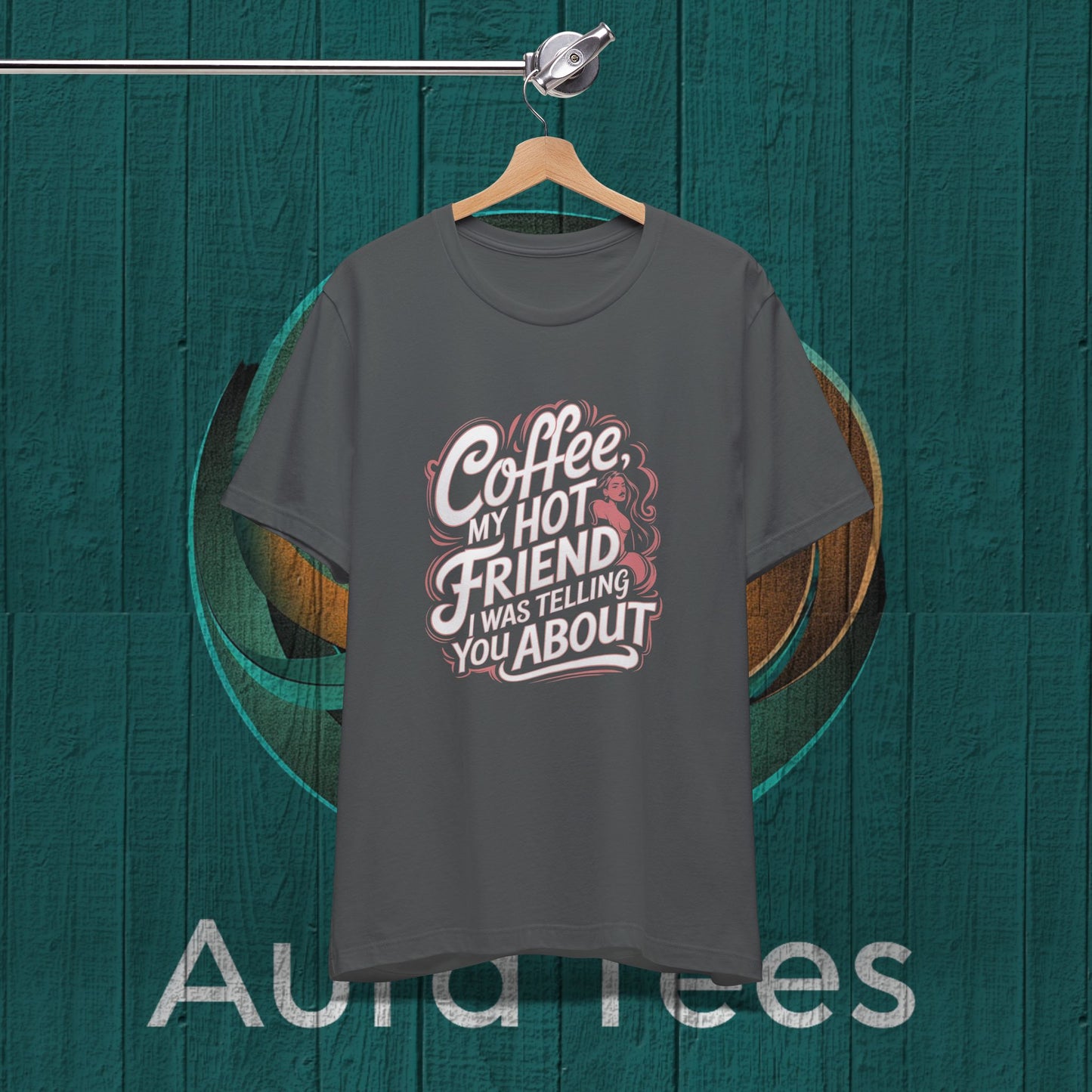 hot friend coffee tee