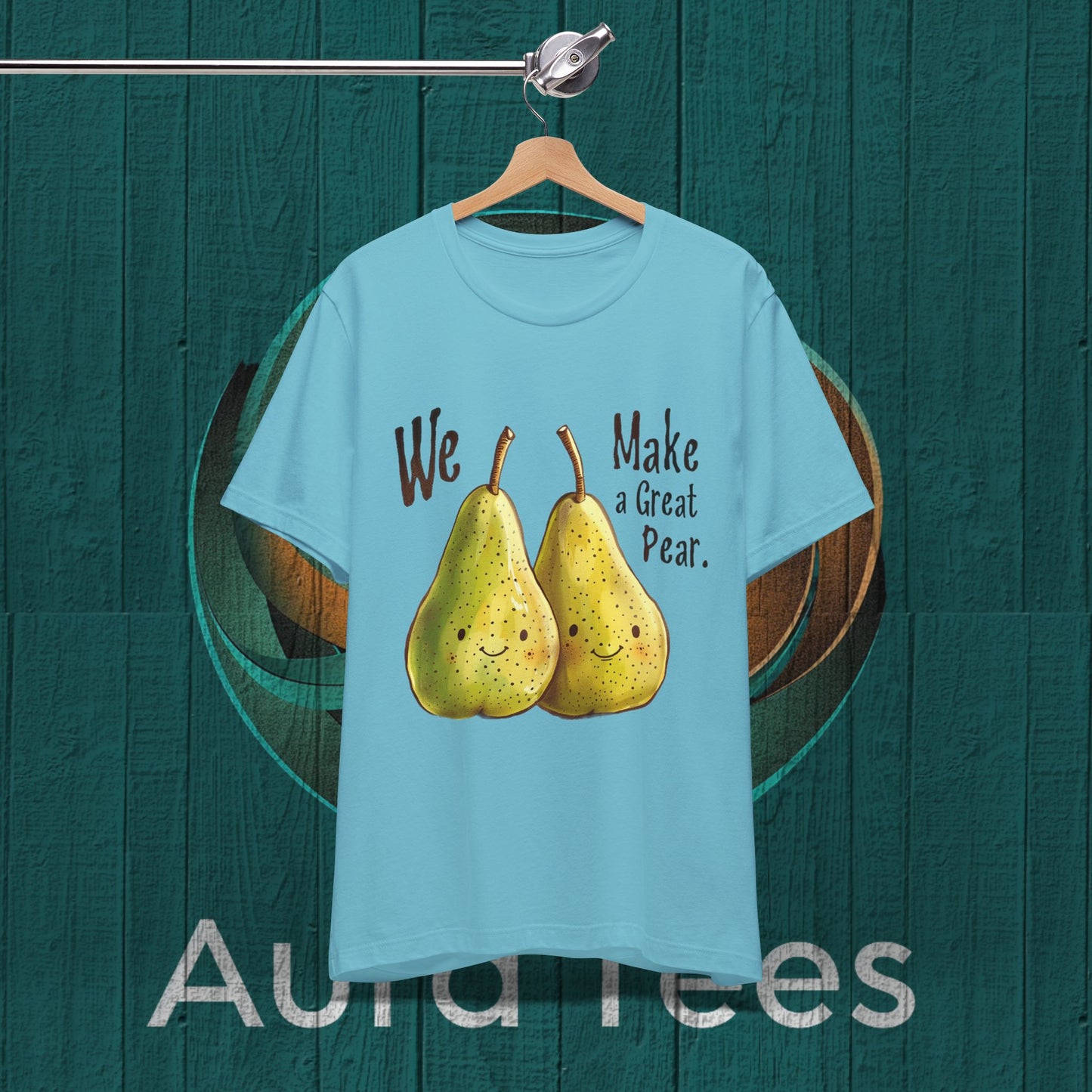 great pear food pun tee