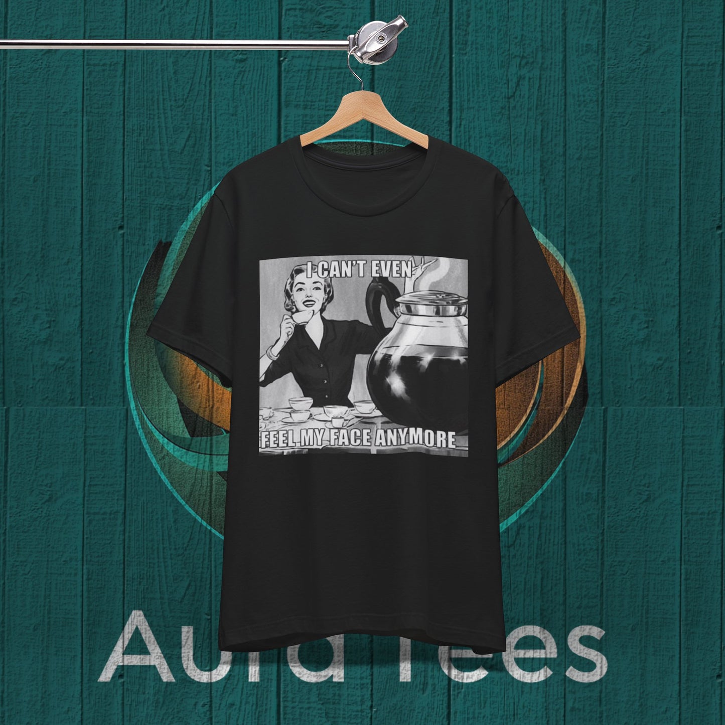 feel my face coffee tee