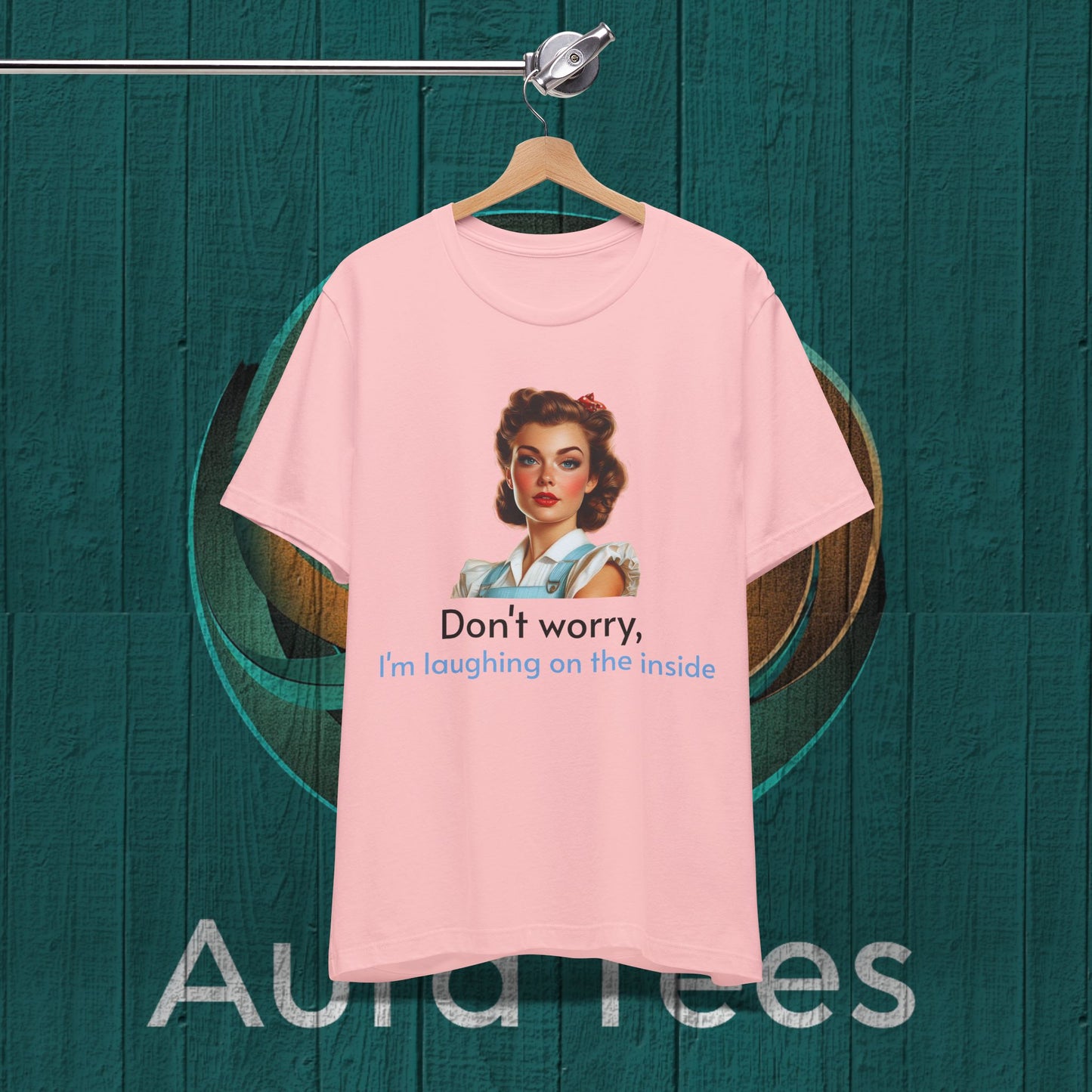 retro snarky housewife don't worry tee