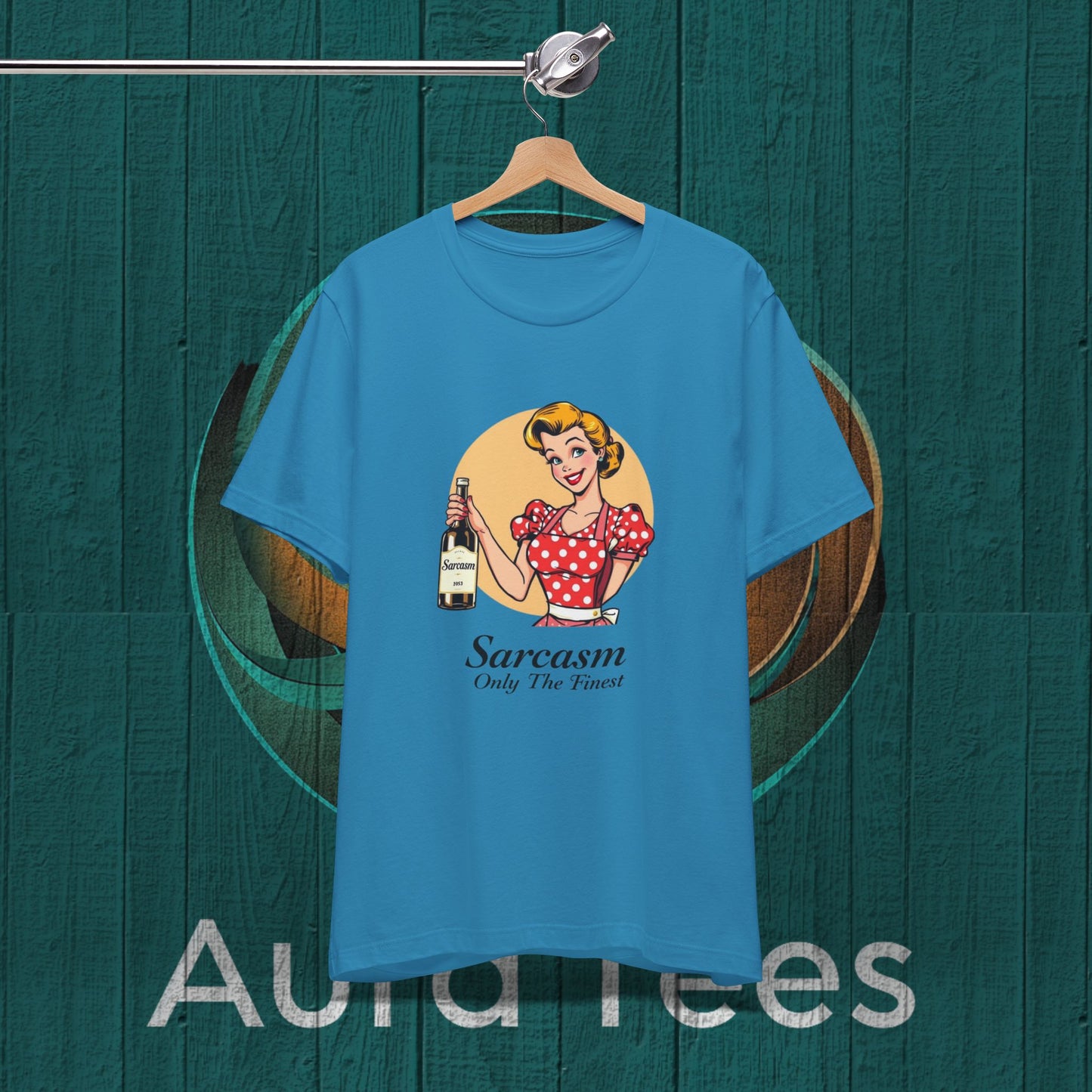 retro housewife sarcasm tee