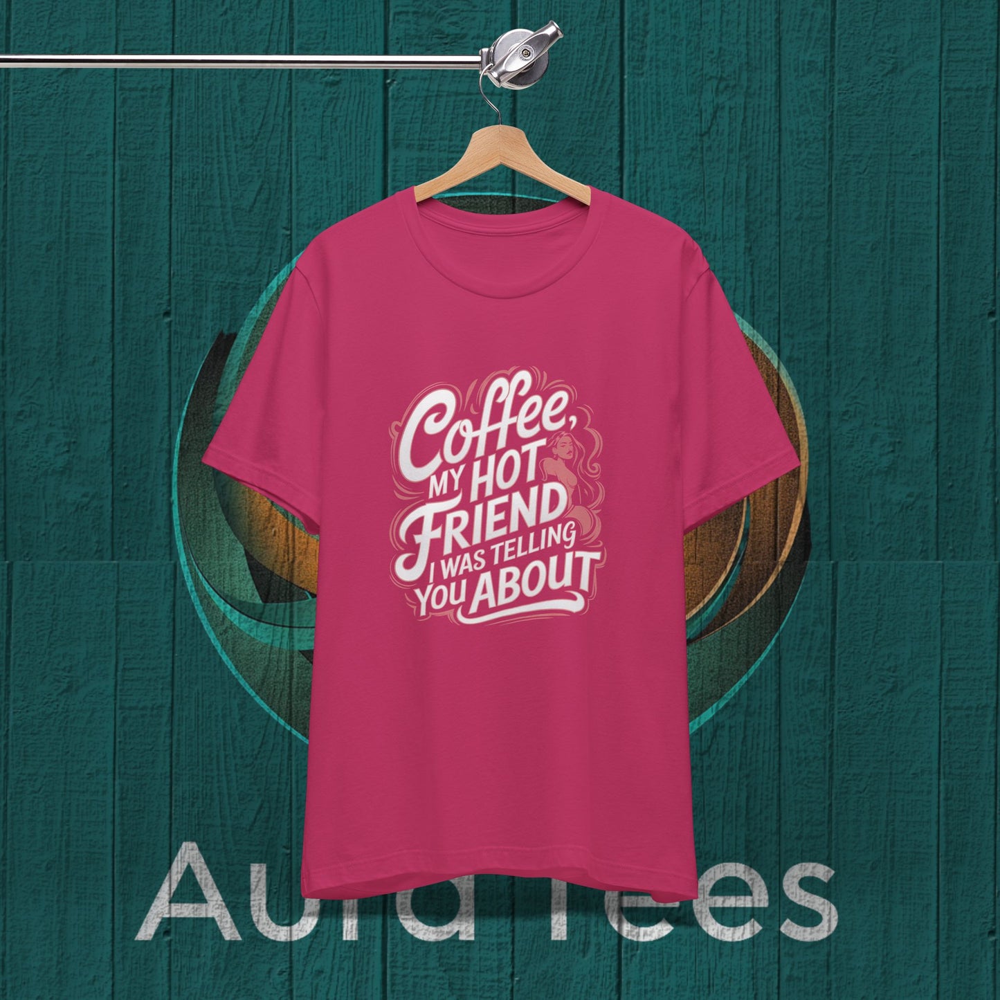 hot friend coffee tee