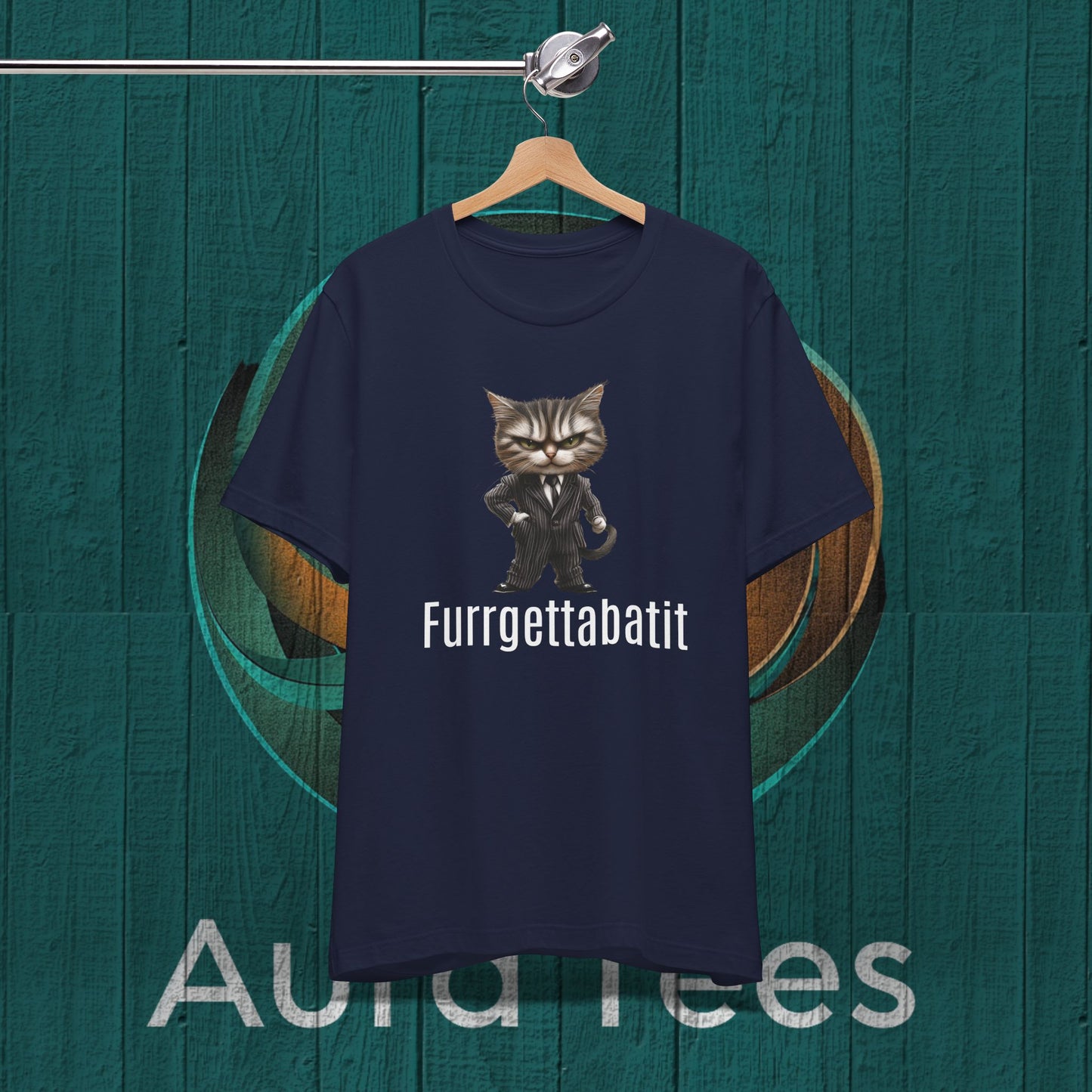 cat mafioso furget about it tee