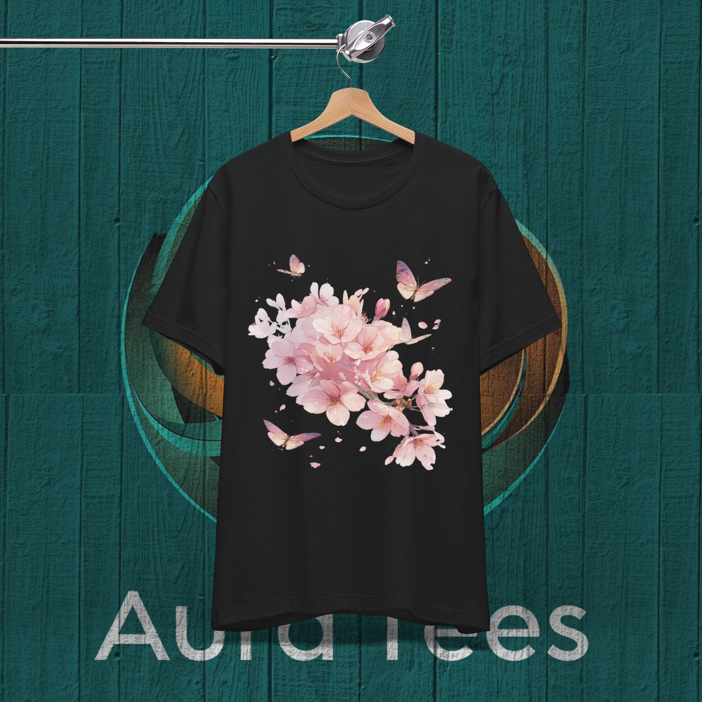 Pink blossoms and grace tee