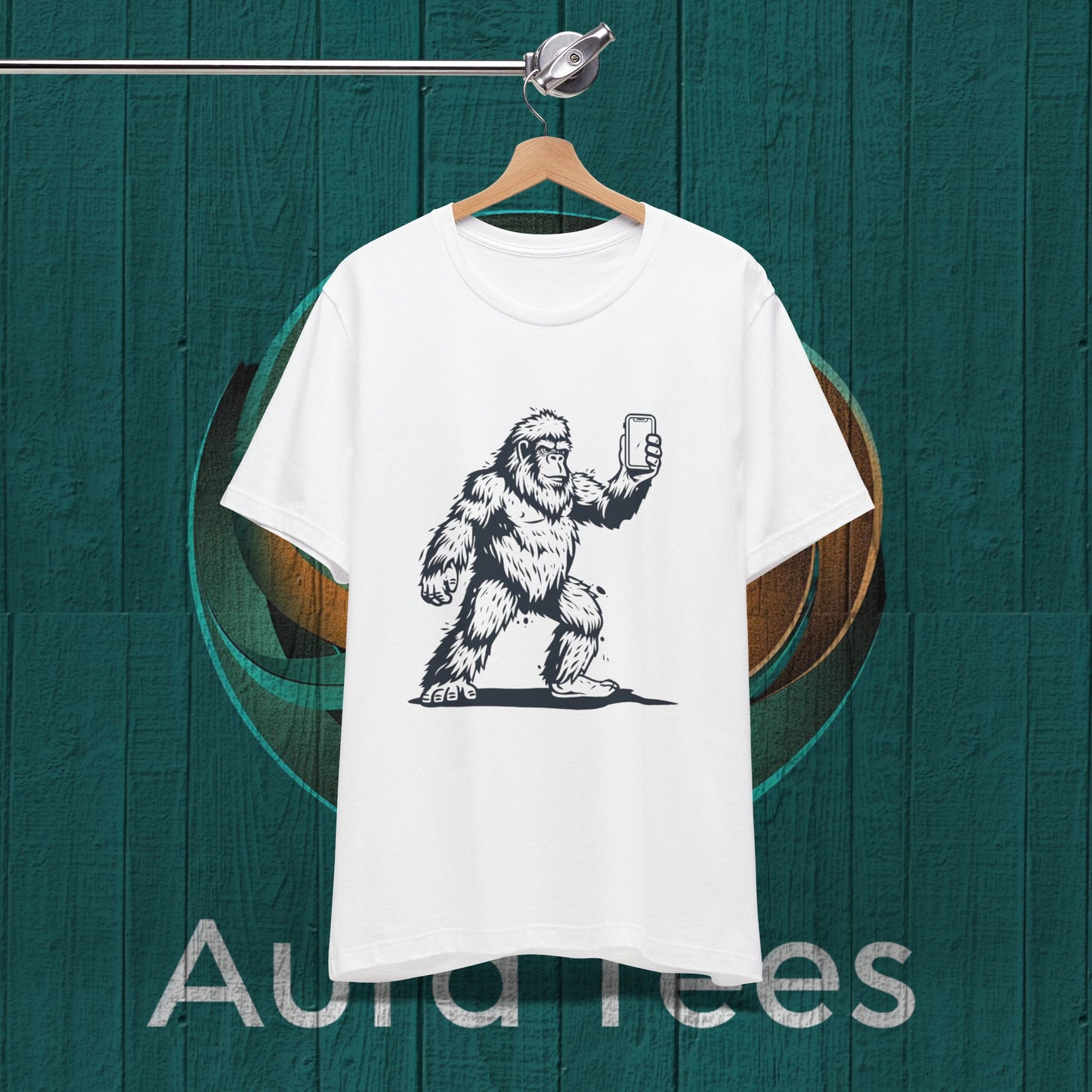 sasquatch selfie tee