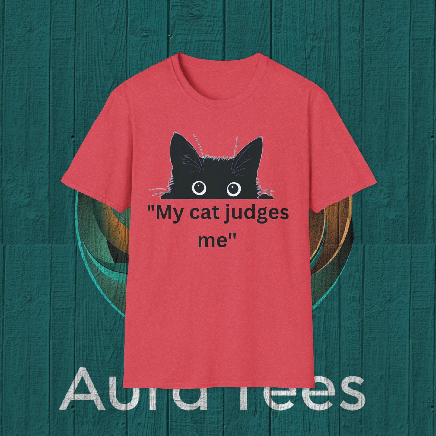 my cat judges me tee