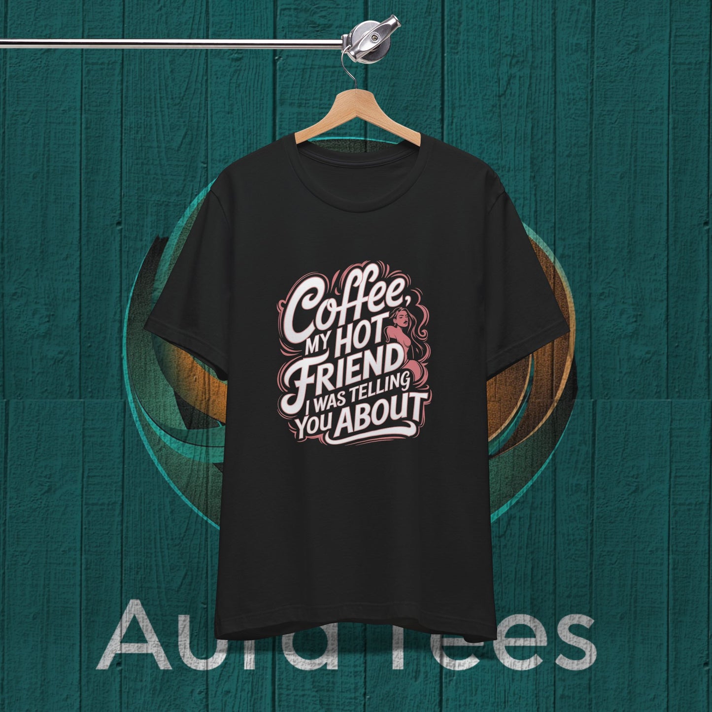 hot friend coffee tee