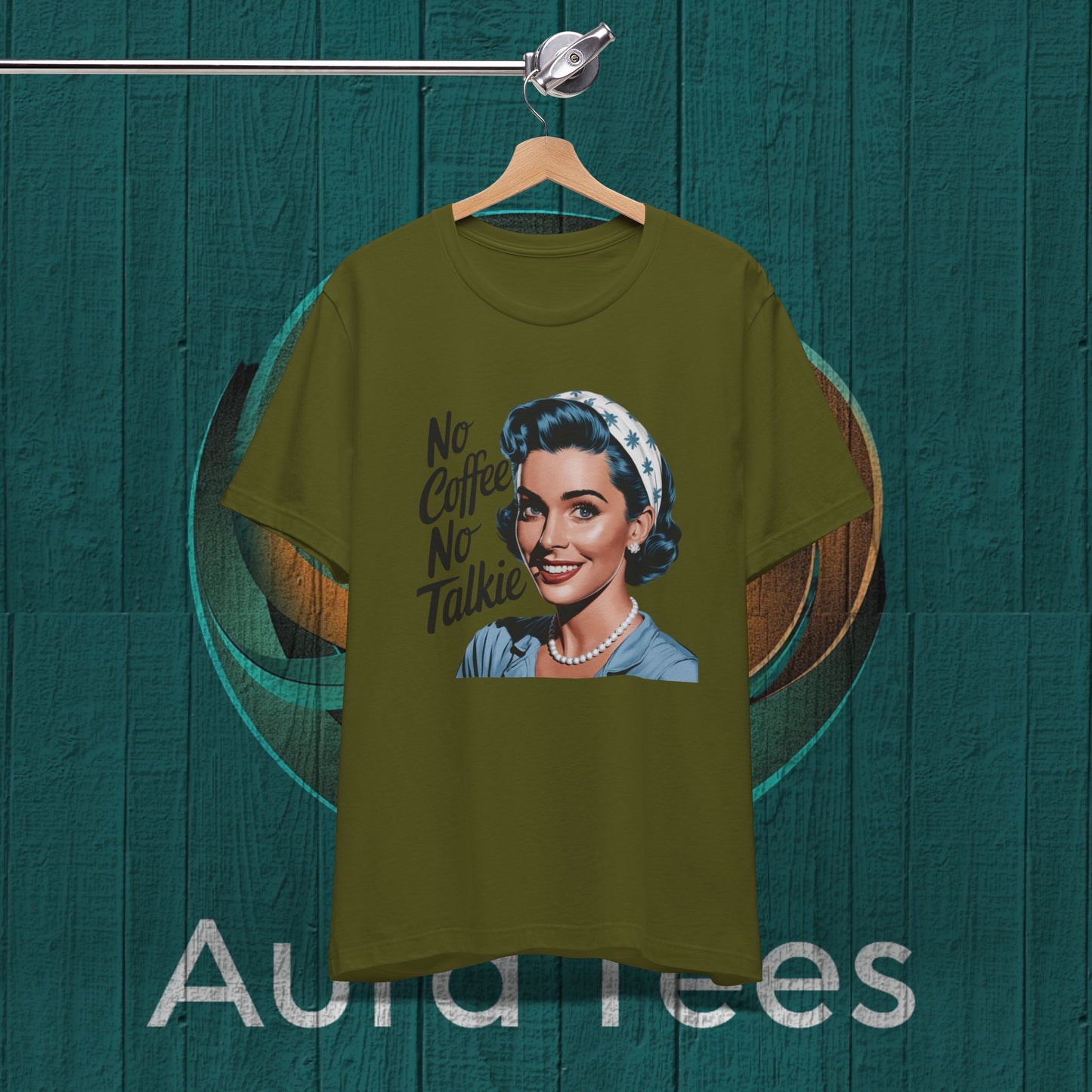 snarky house wife no talkie tee