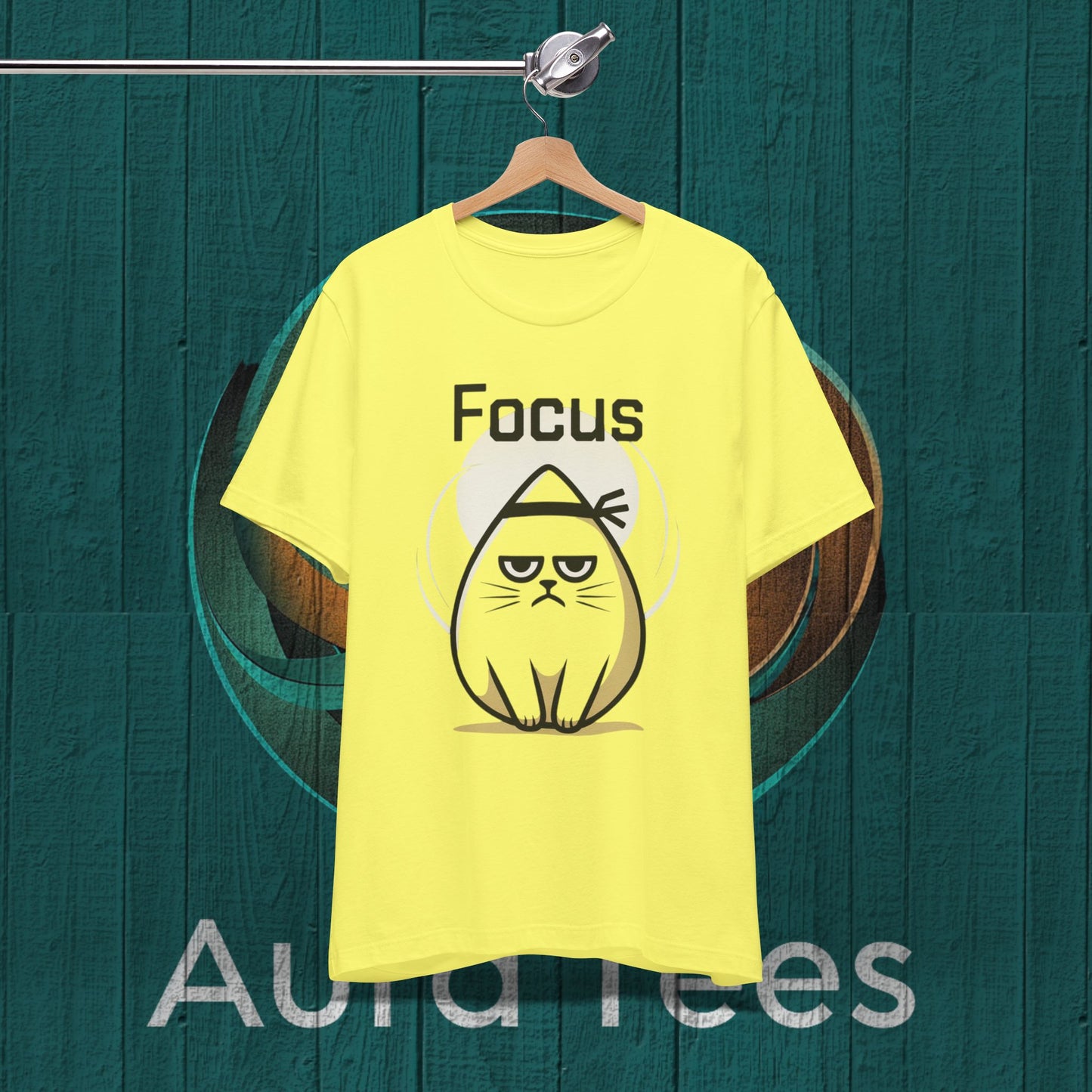 focus karate cat tee