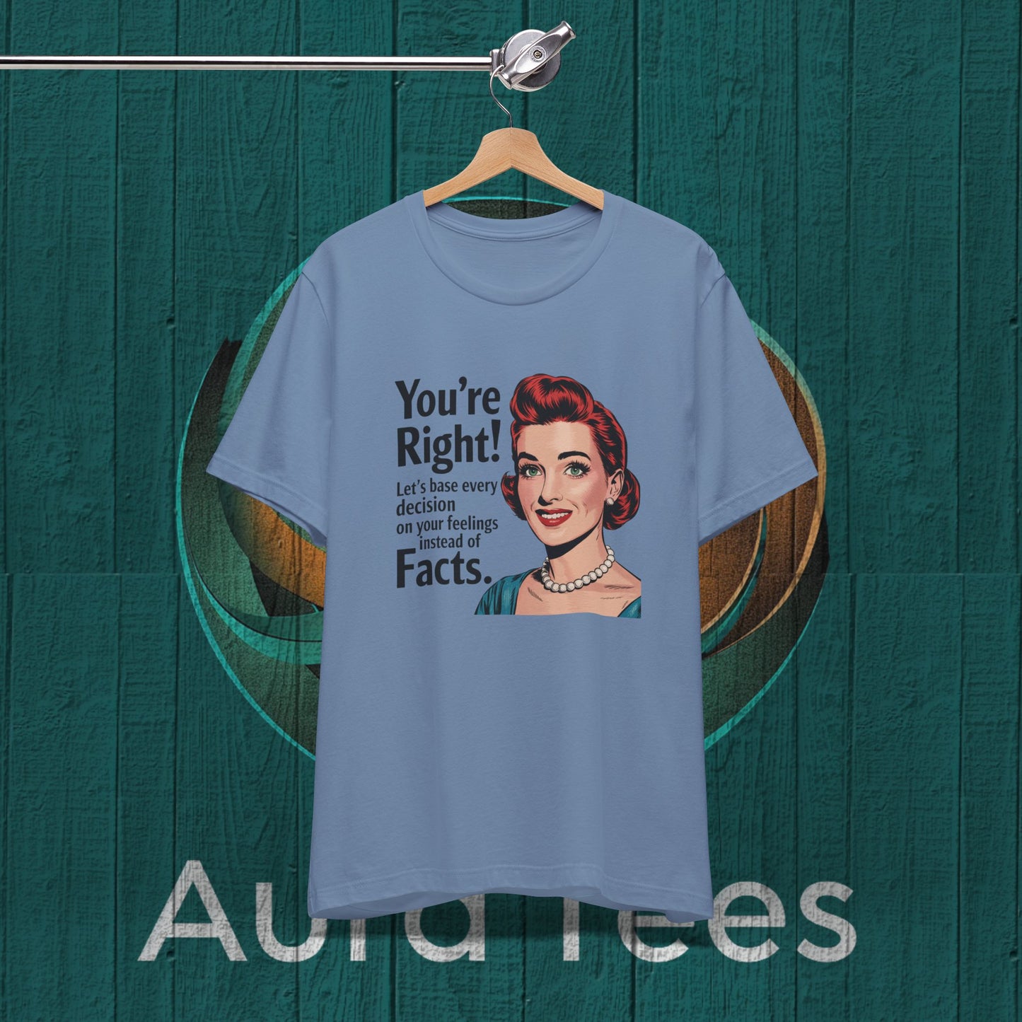 retro snarky house wife sarcasm facts tee
