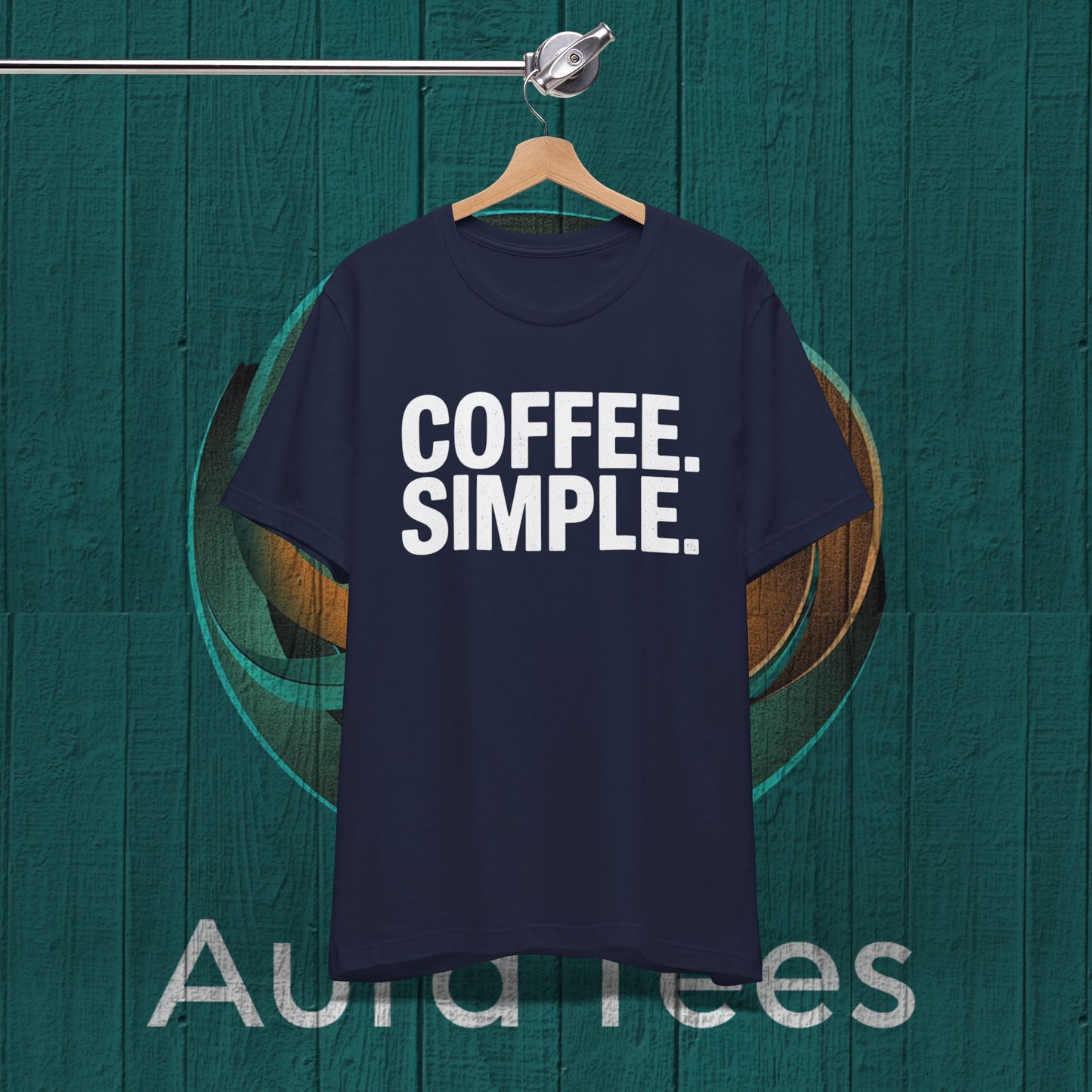 simple coffee tee