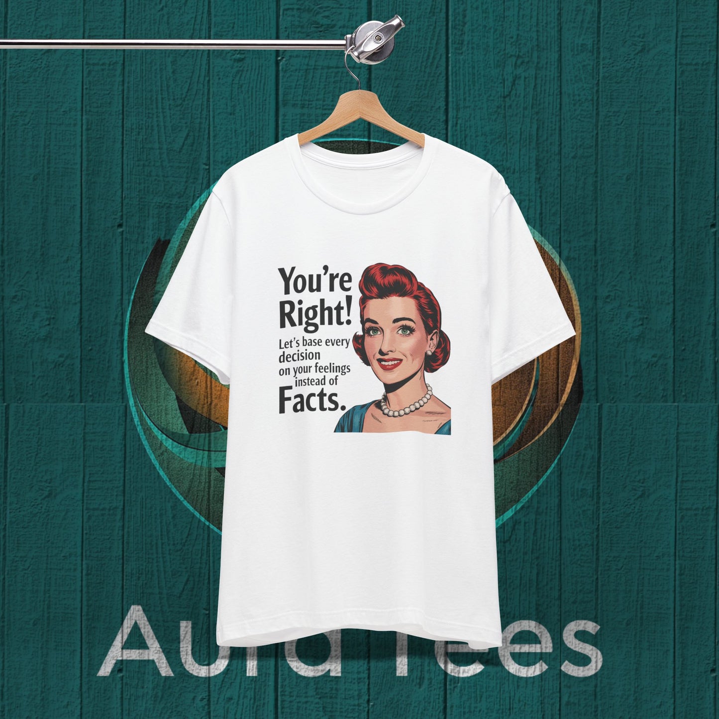retro snarky house wife sarcasm facts tee