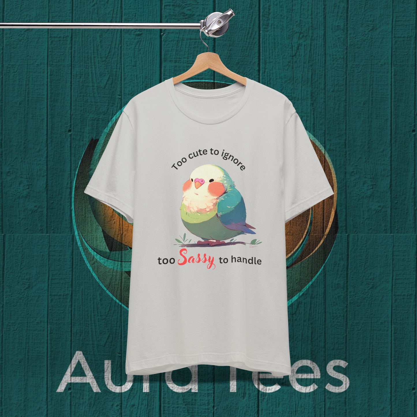 Sassy budgie tee