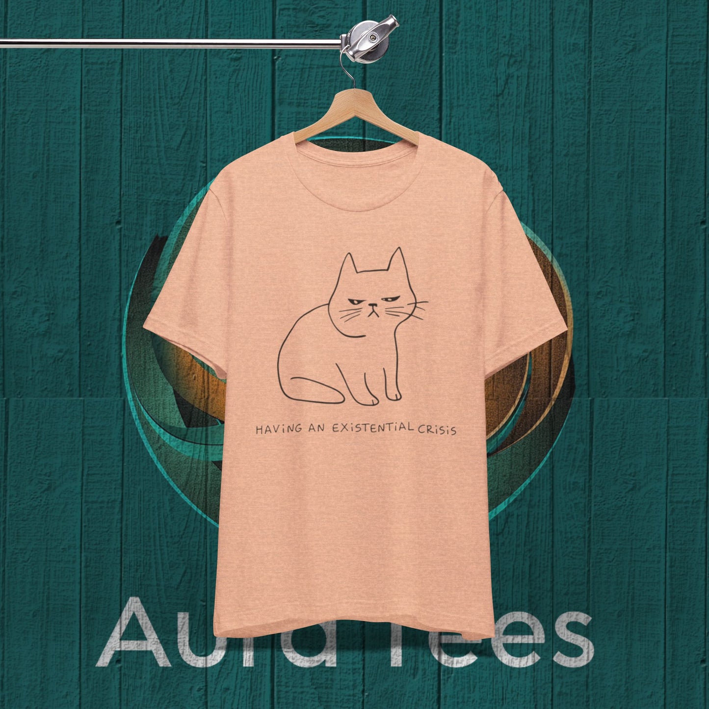 cat crisis tee