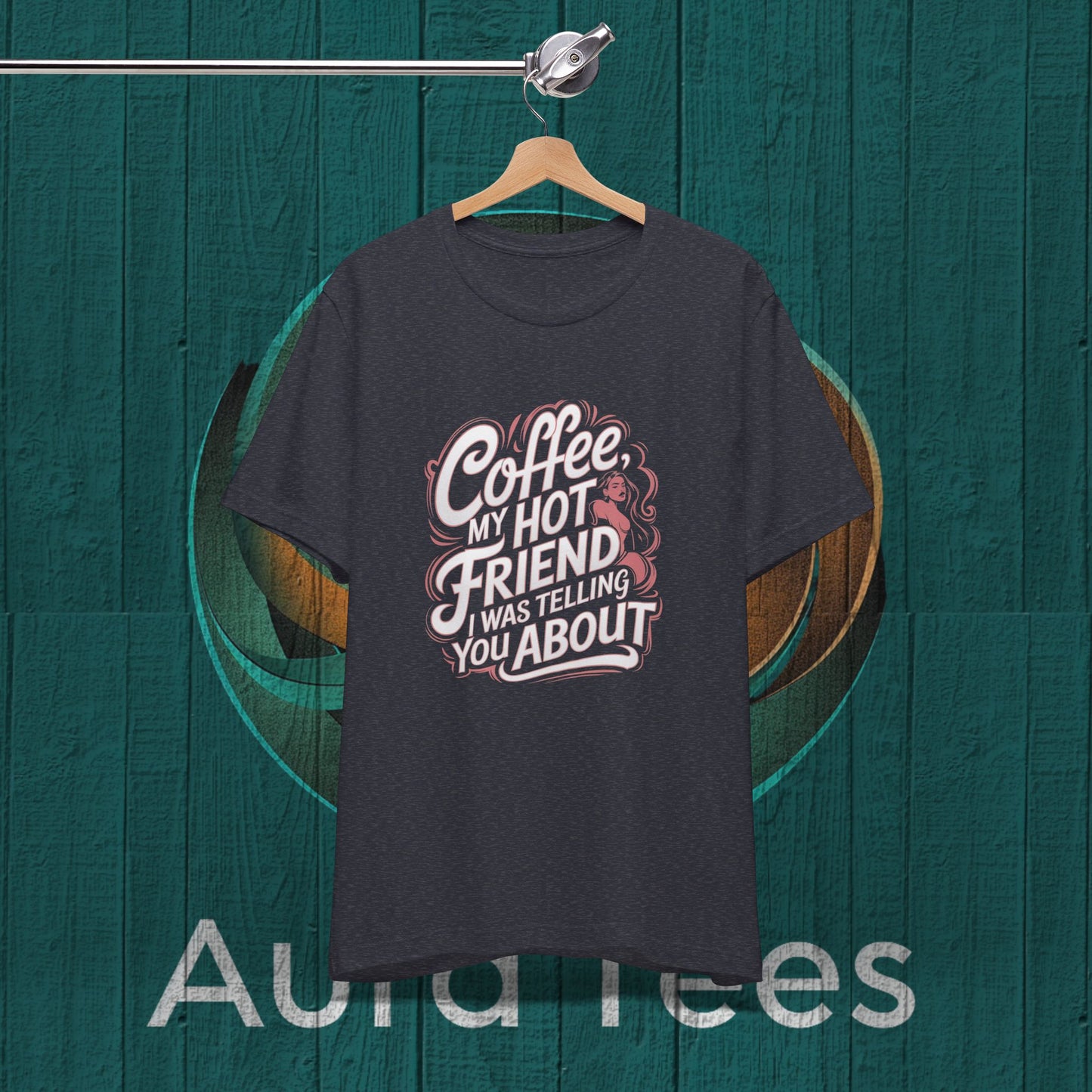 hot friend coffee tee