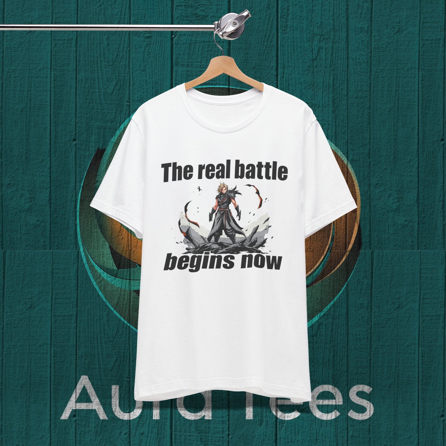 Comic style Now the real battle tee