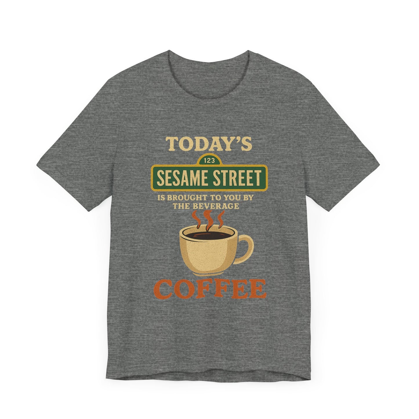 coffee Sesame Street tee