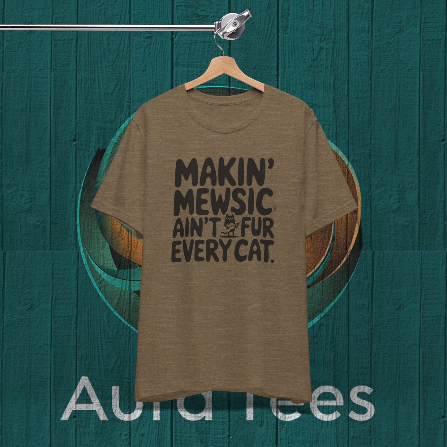 makin mewsic cat tee