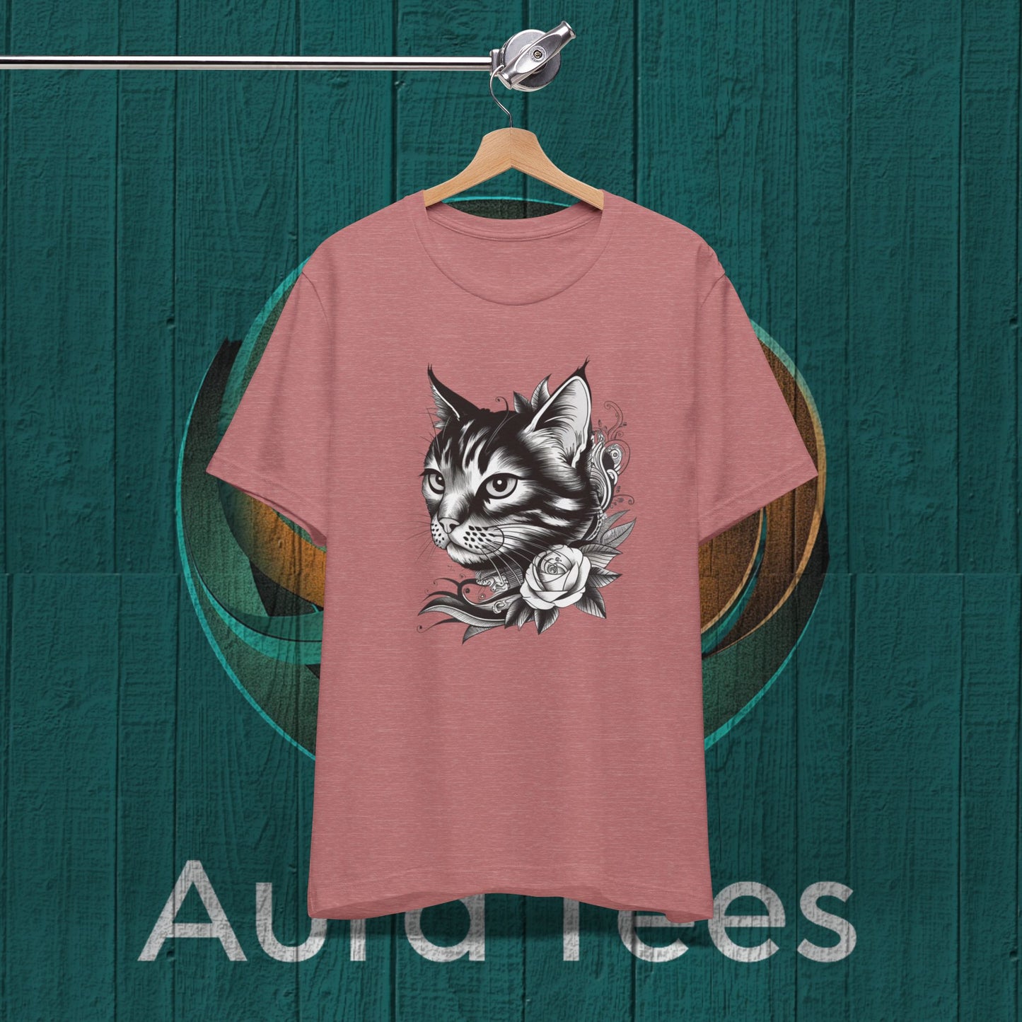 cat tattoo tee