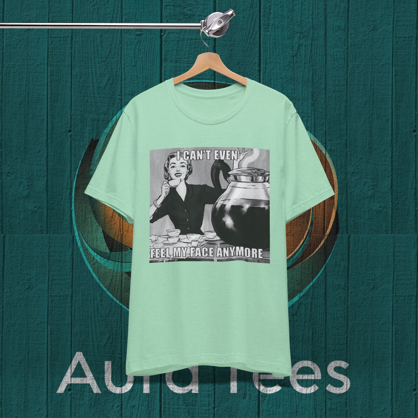 feel my face coffee tee