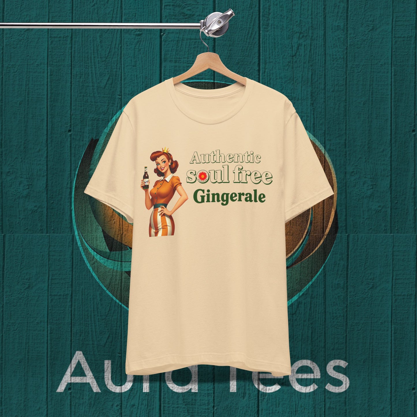 retro soul free gingerale tee