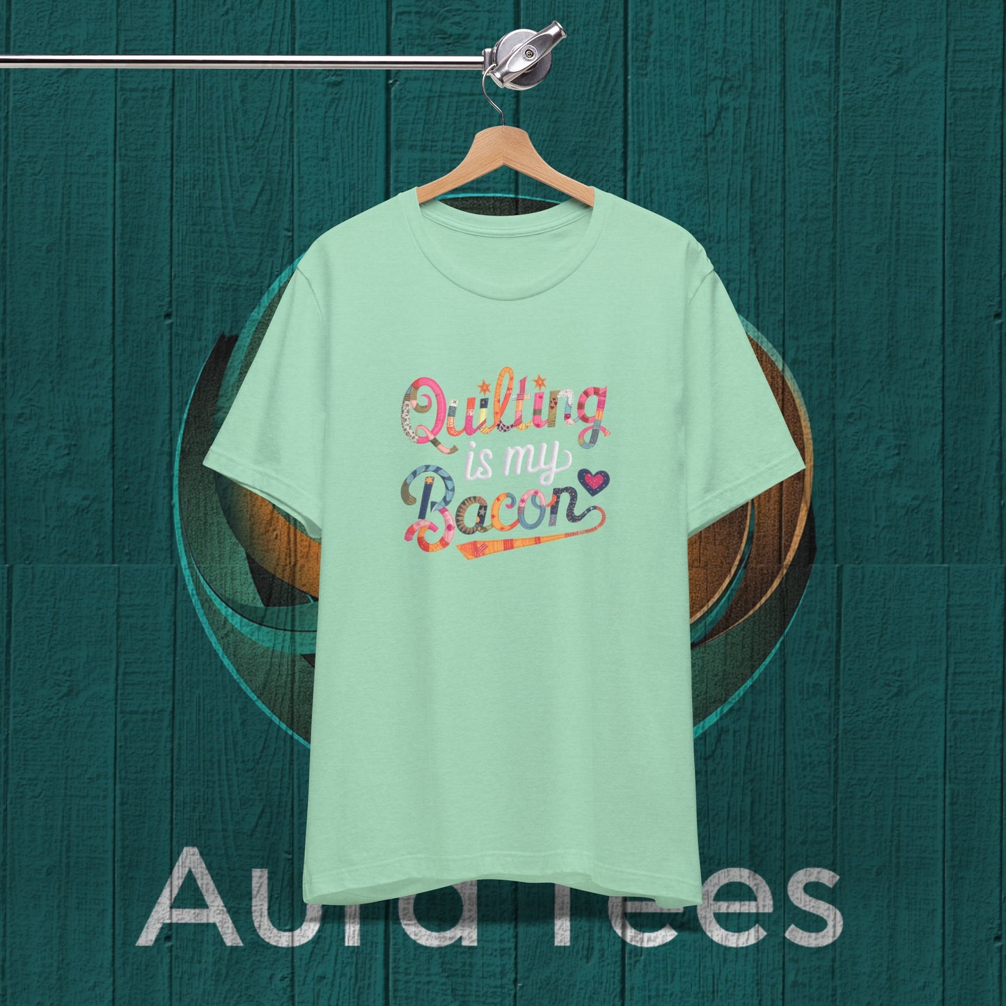 quilting bacon tee