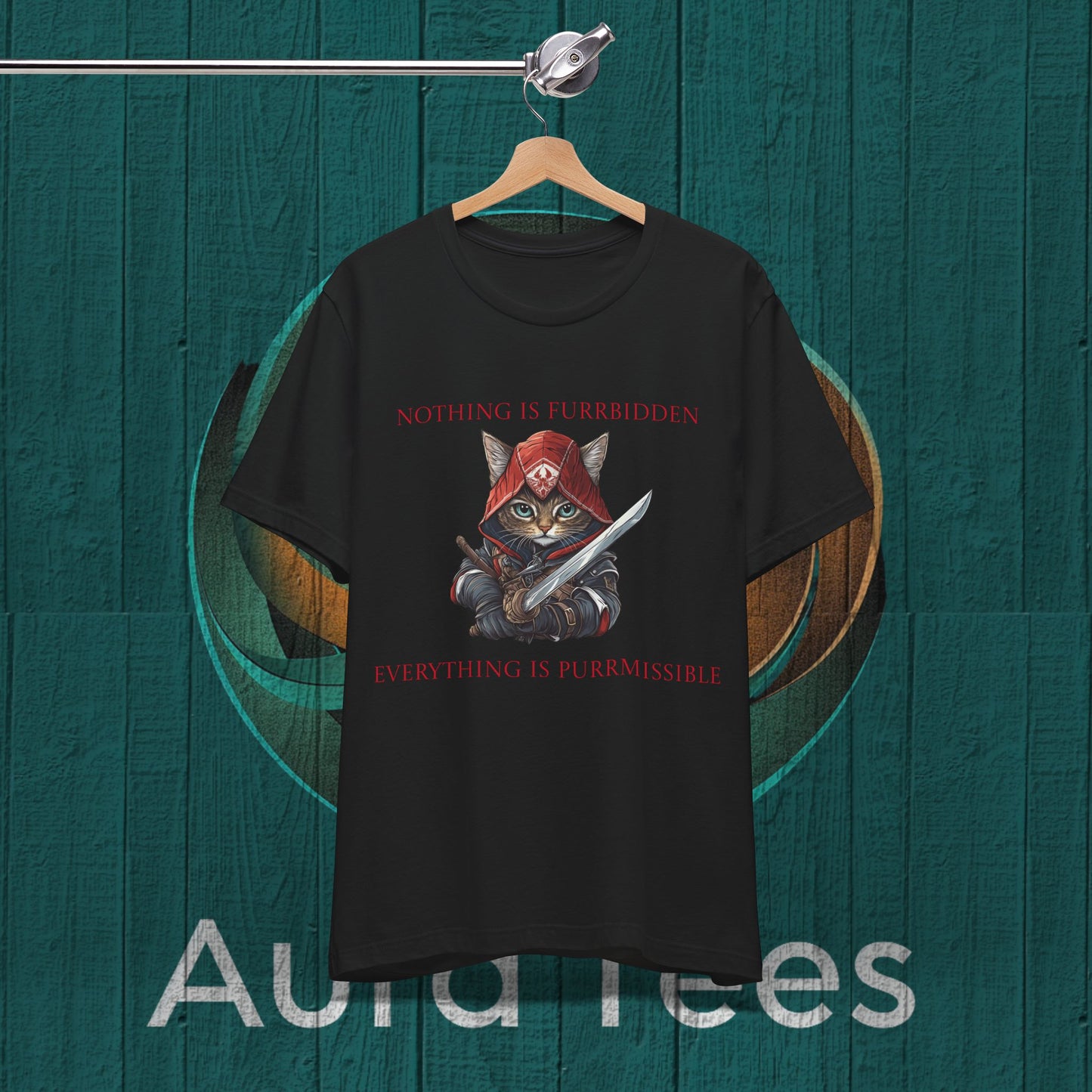 Nothing furbidden assassins creed cat tee