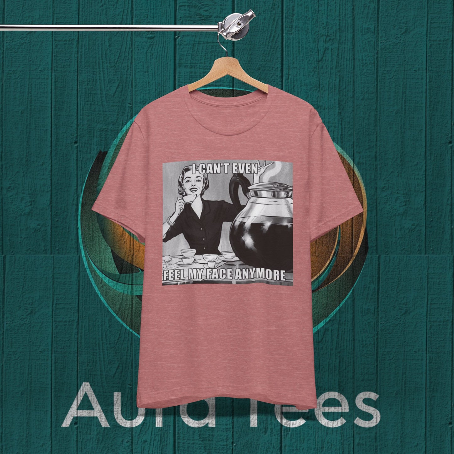 feel my face coffee tee