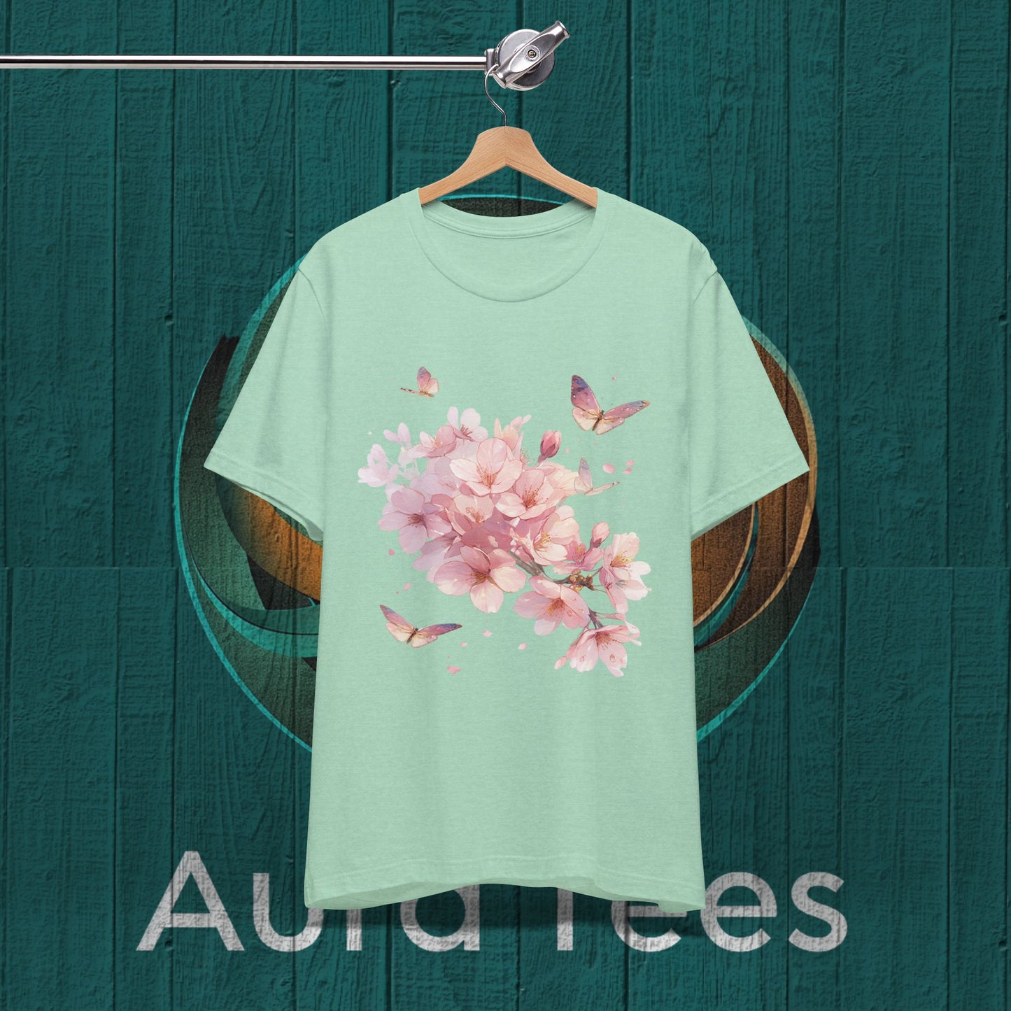 Pink blossoms and grace tee
