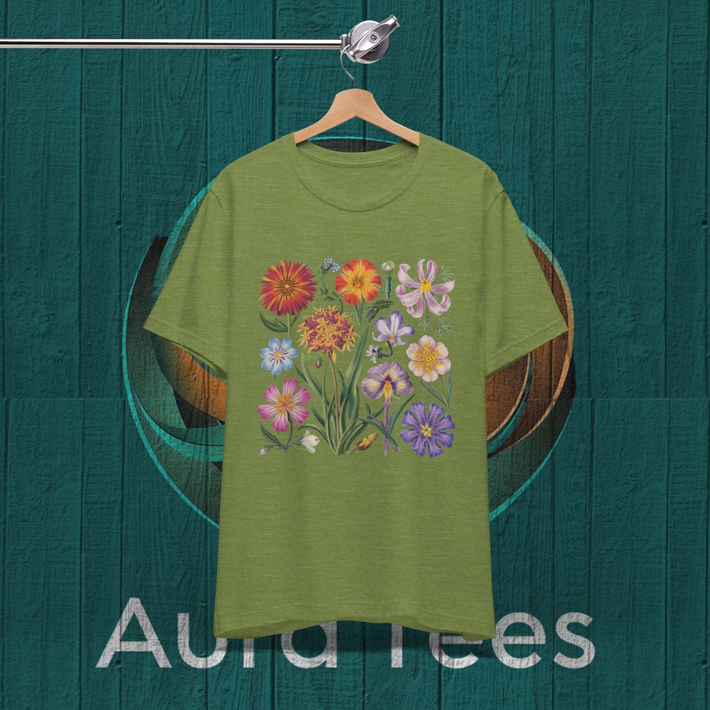 large floral tee
