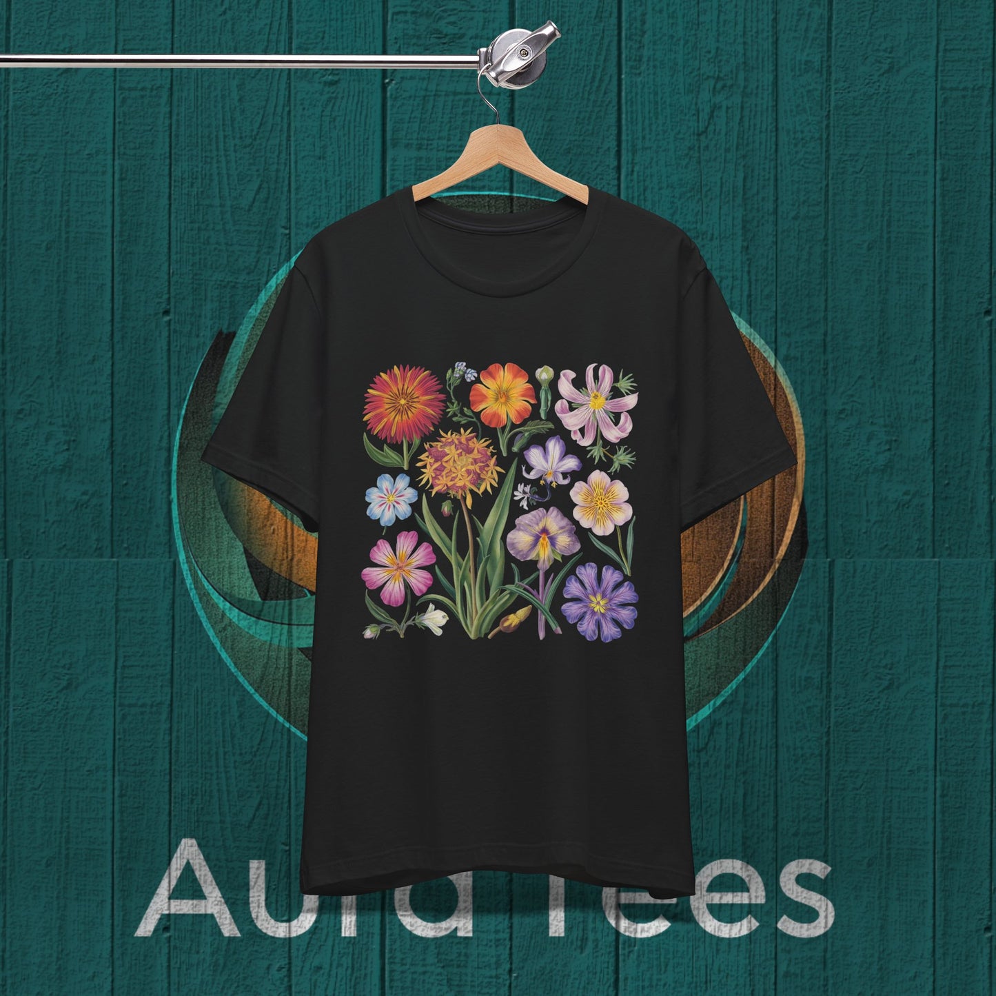 large floral tee
