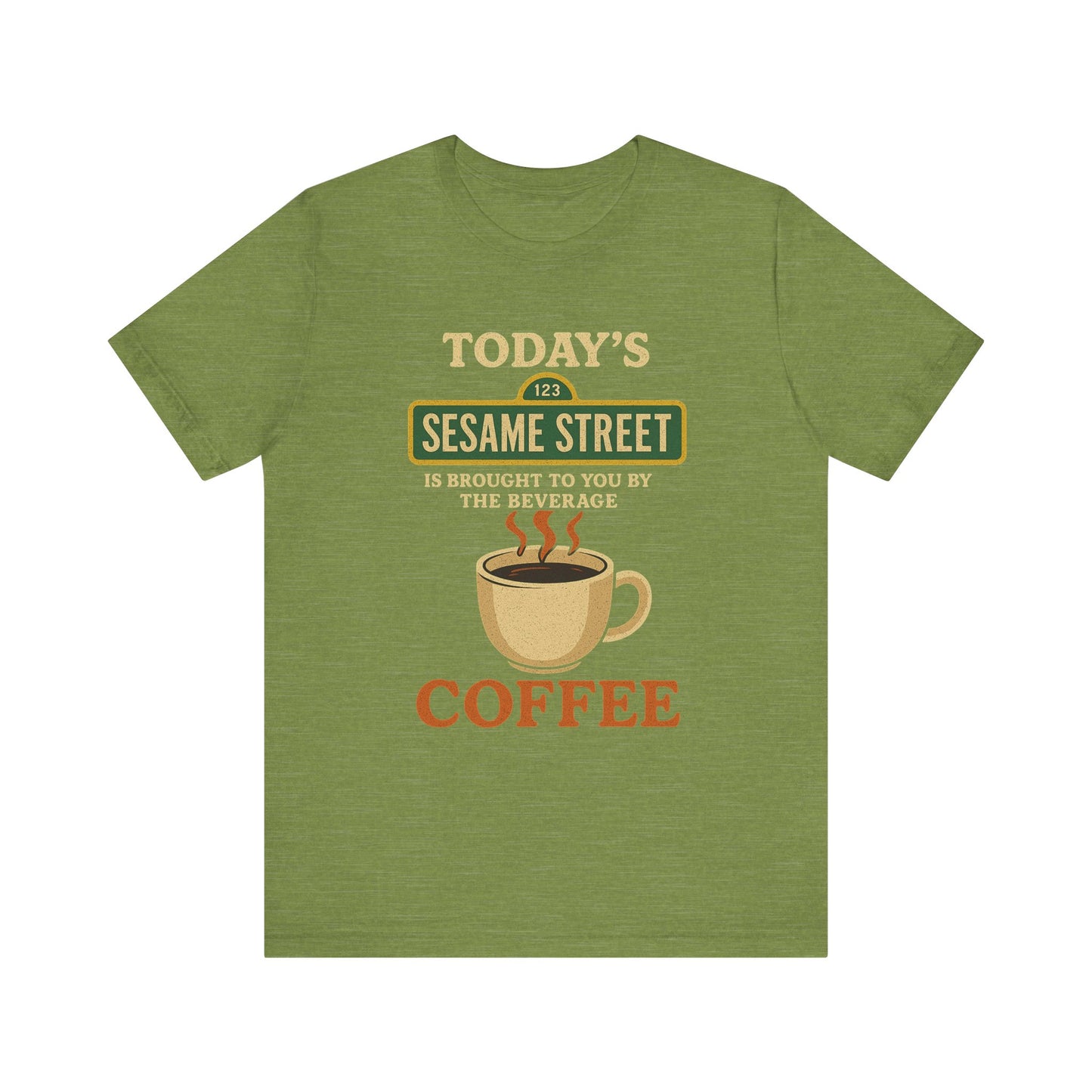 coffee Sesame Street tee