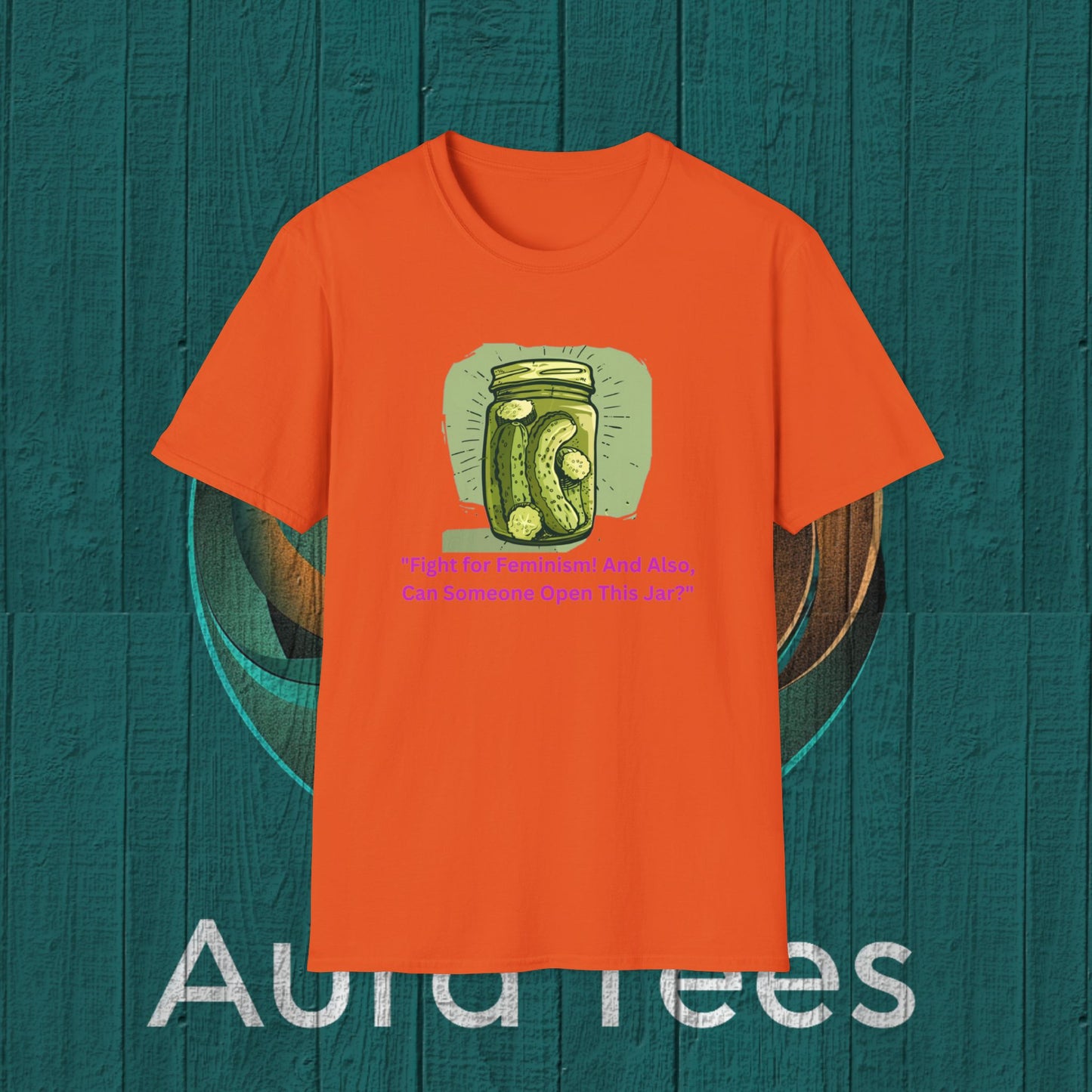feminism pickle jar tee