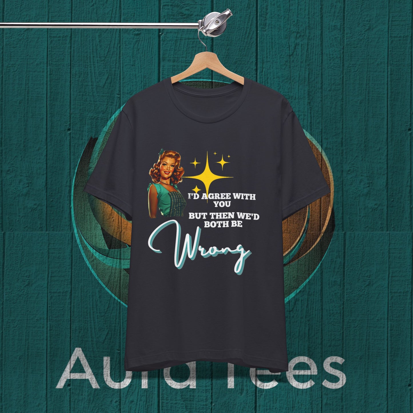 Sarcastic vintage house wife tee