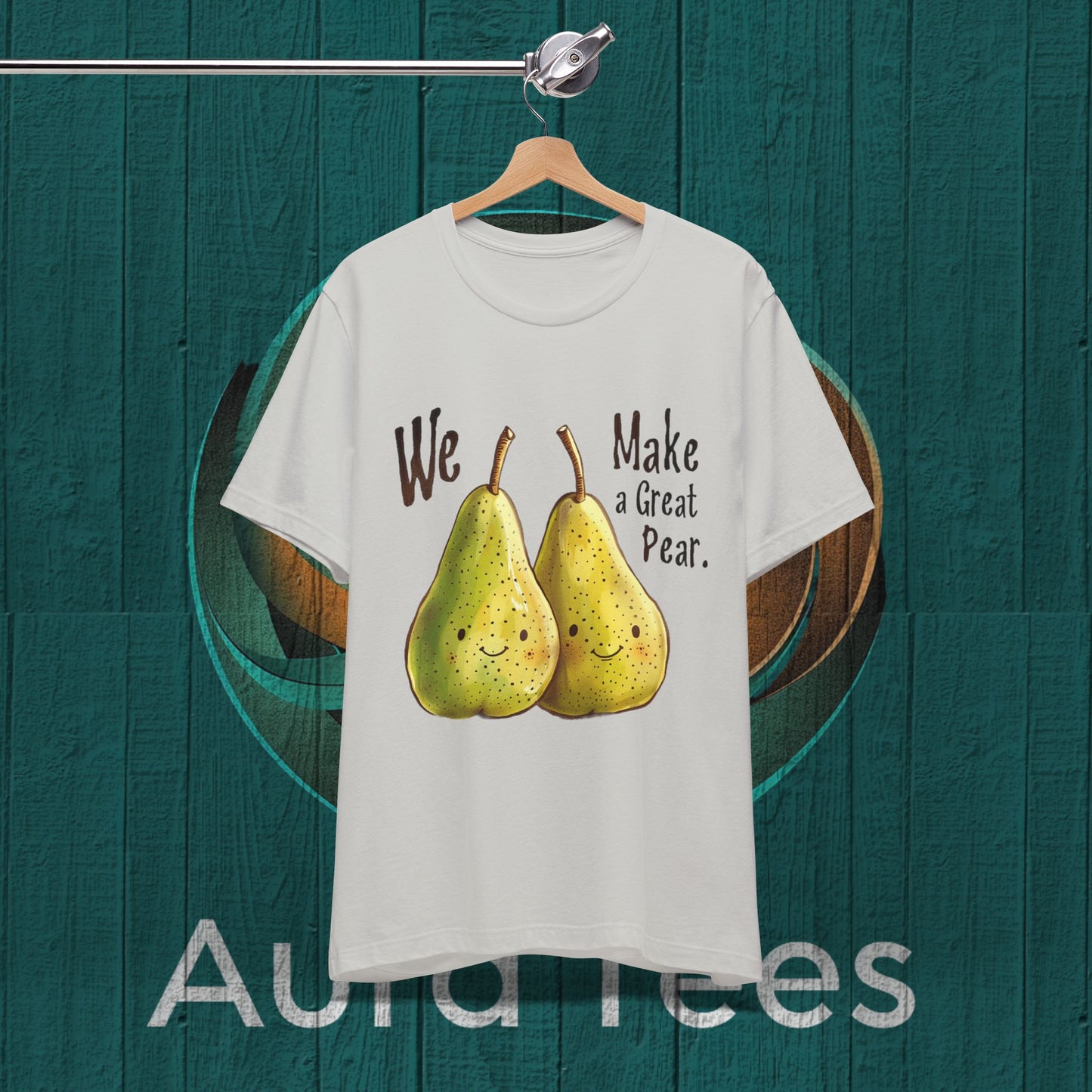 great pear food pun tee