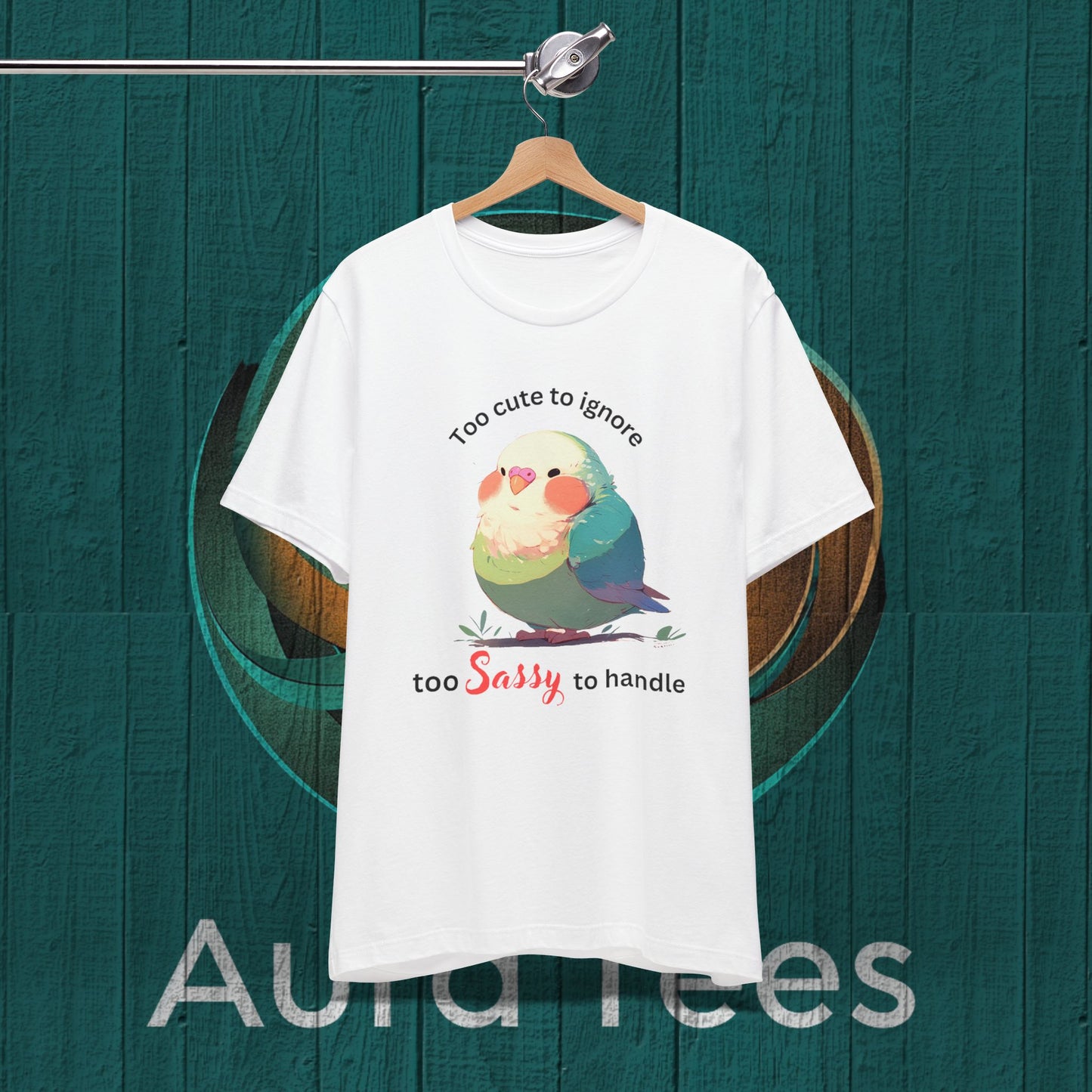 Sassy budgie tee