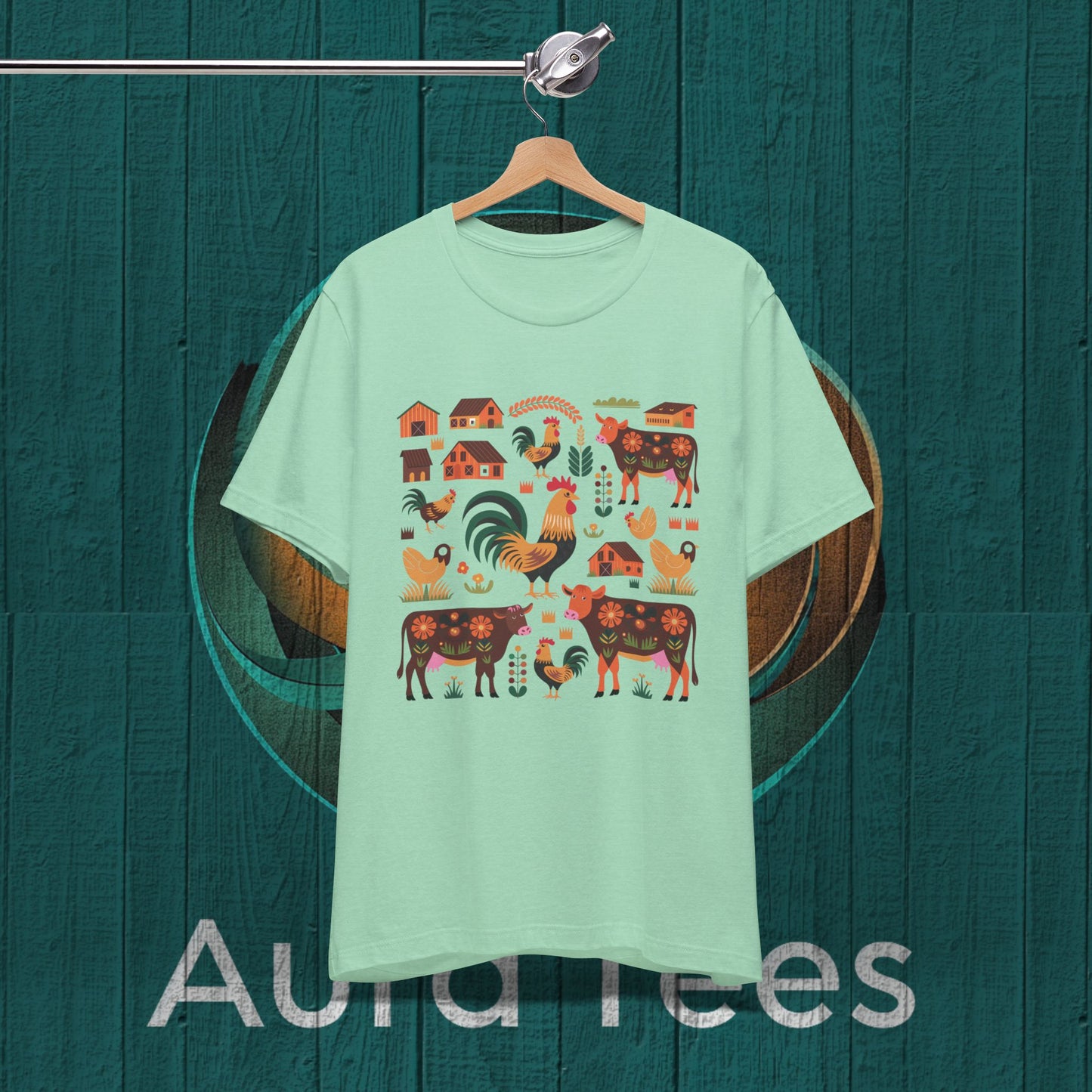folk farm tee