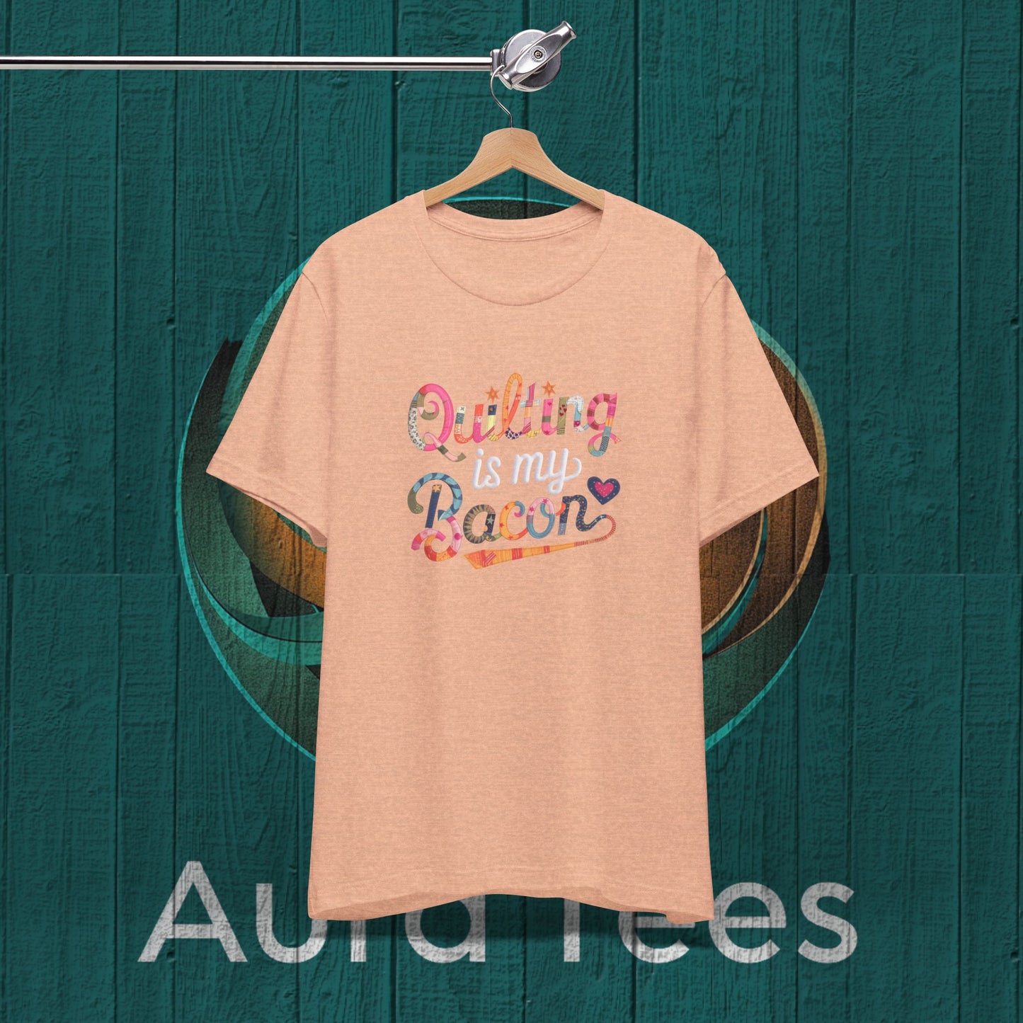 quilting bacon tee