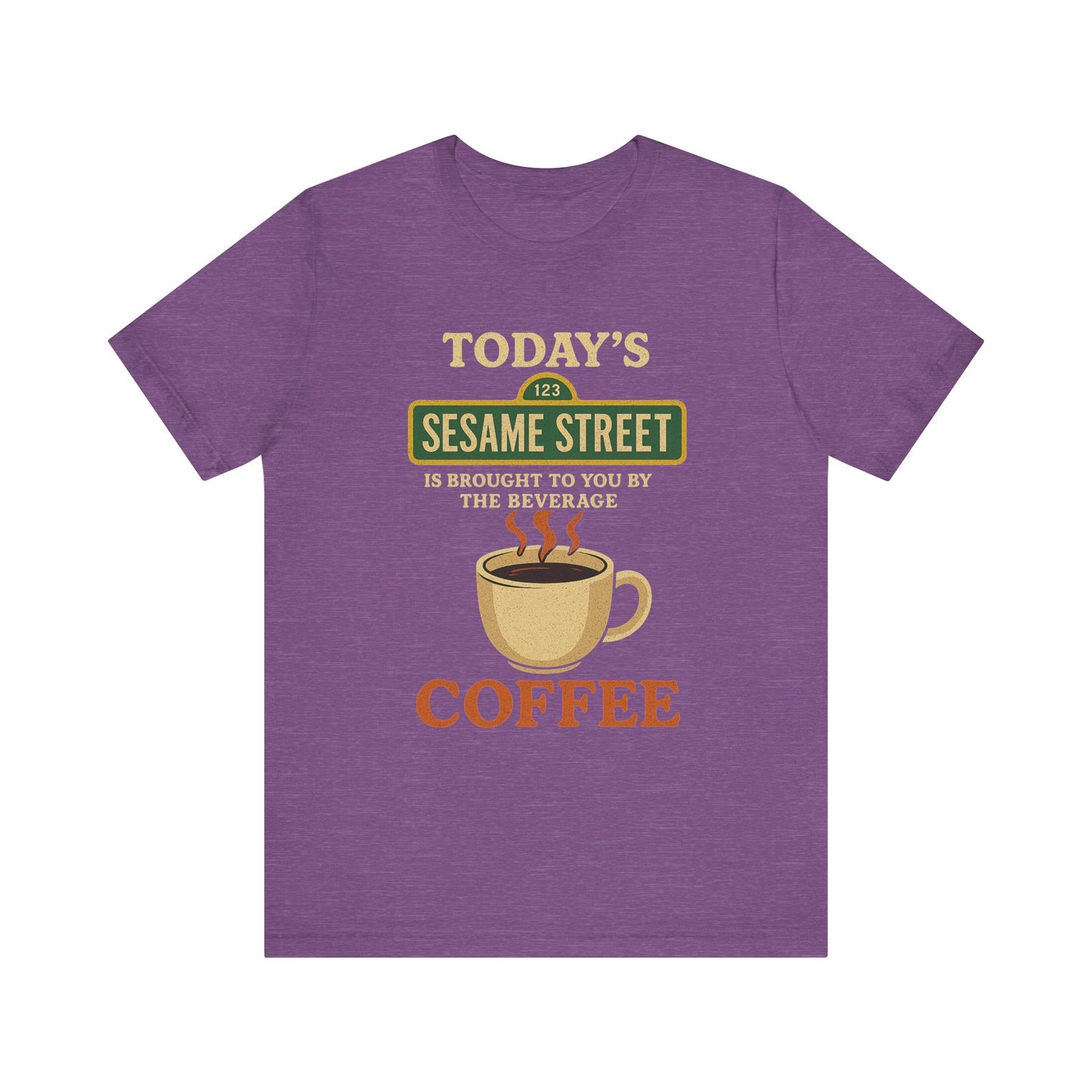 coffee Sesame Street tee