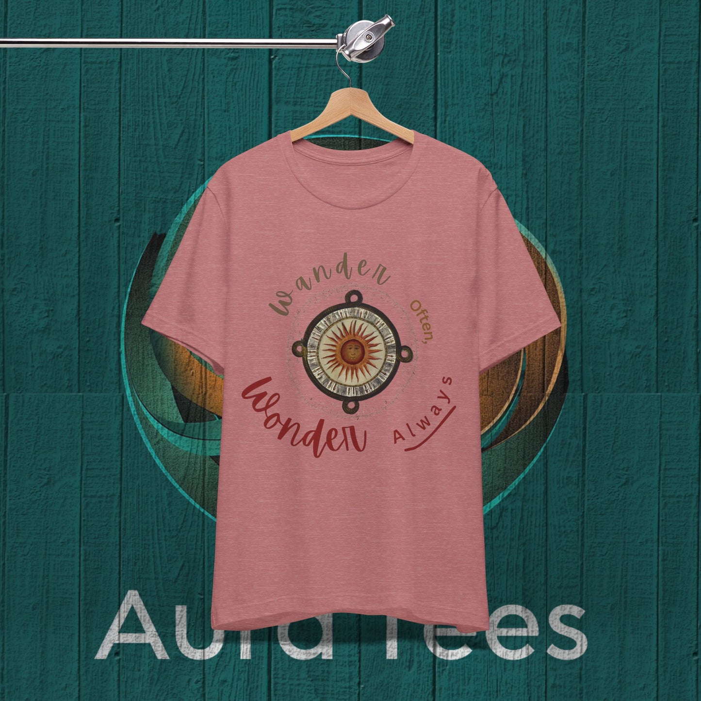Always wonder compass tee
