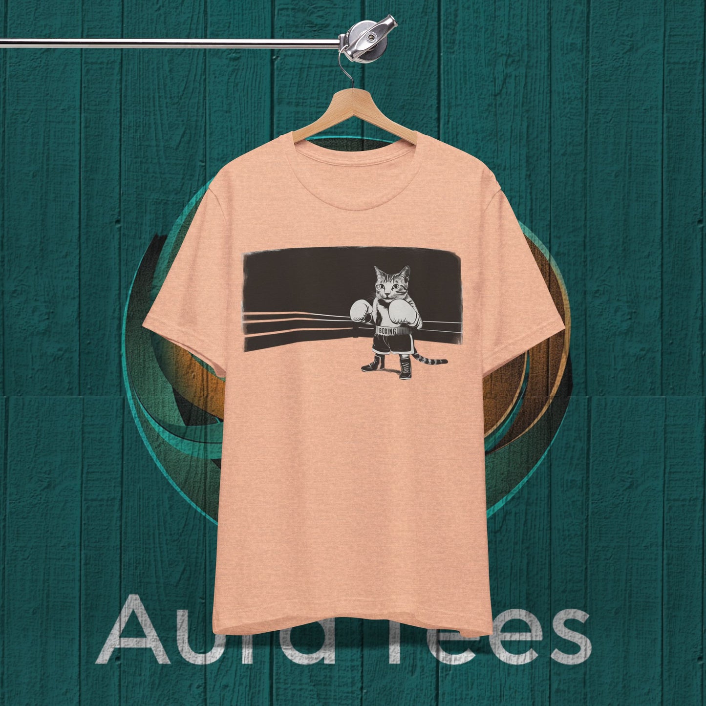 boxer cat tee