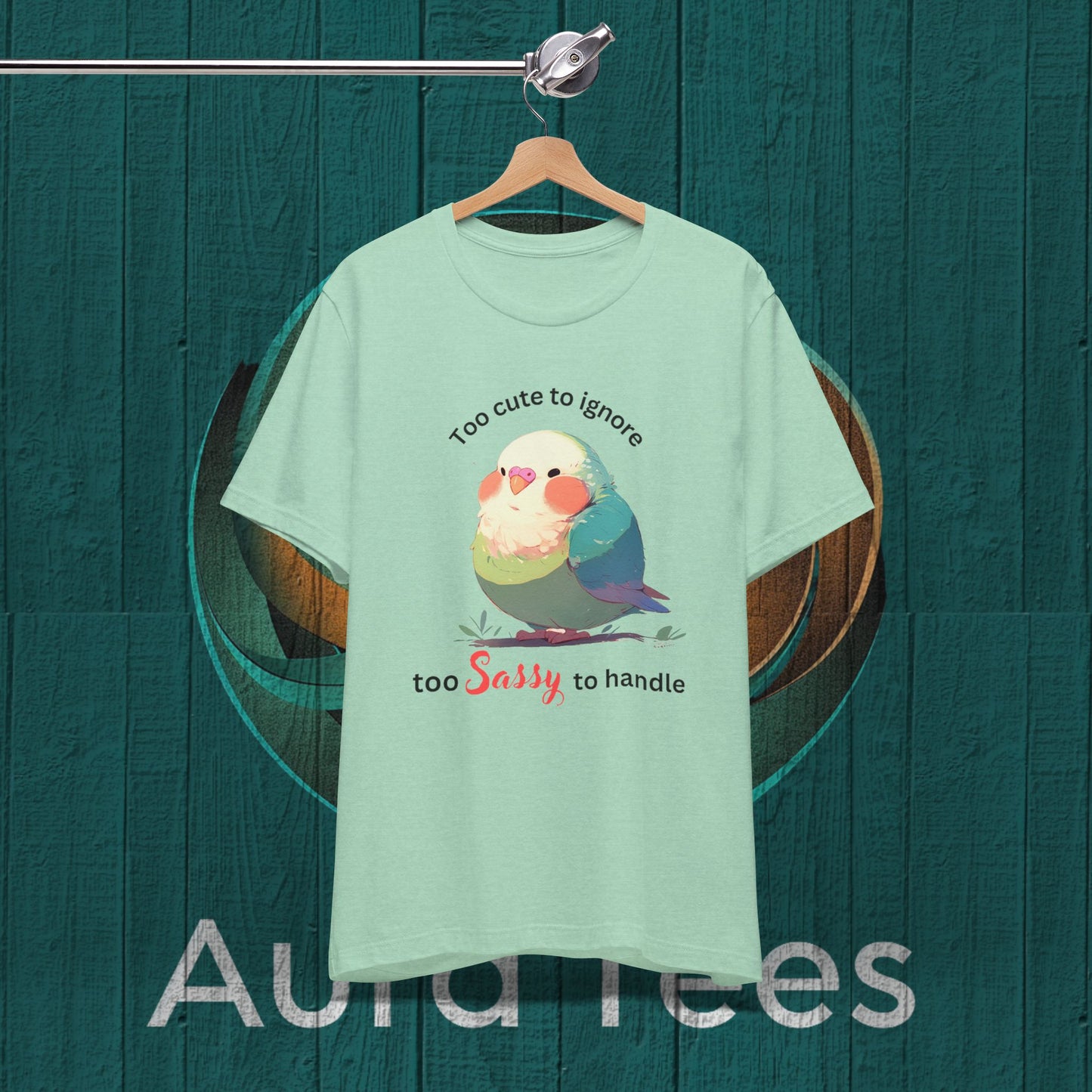 Sassy budgie tee