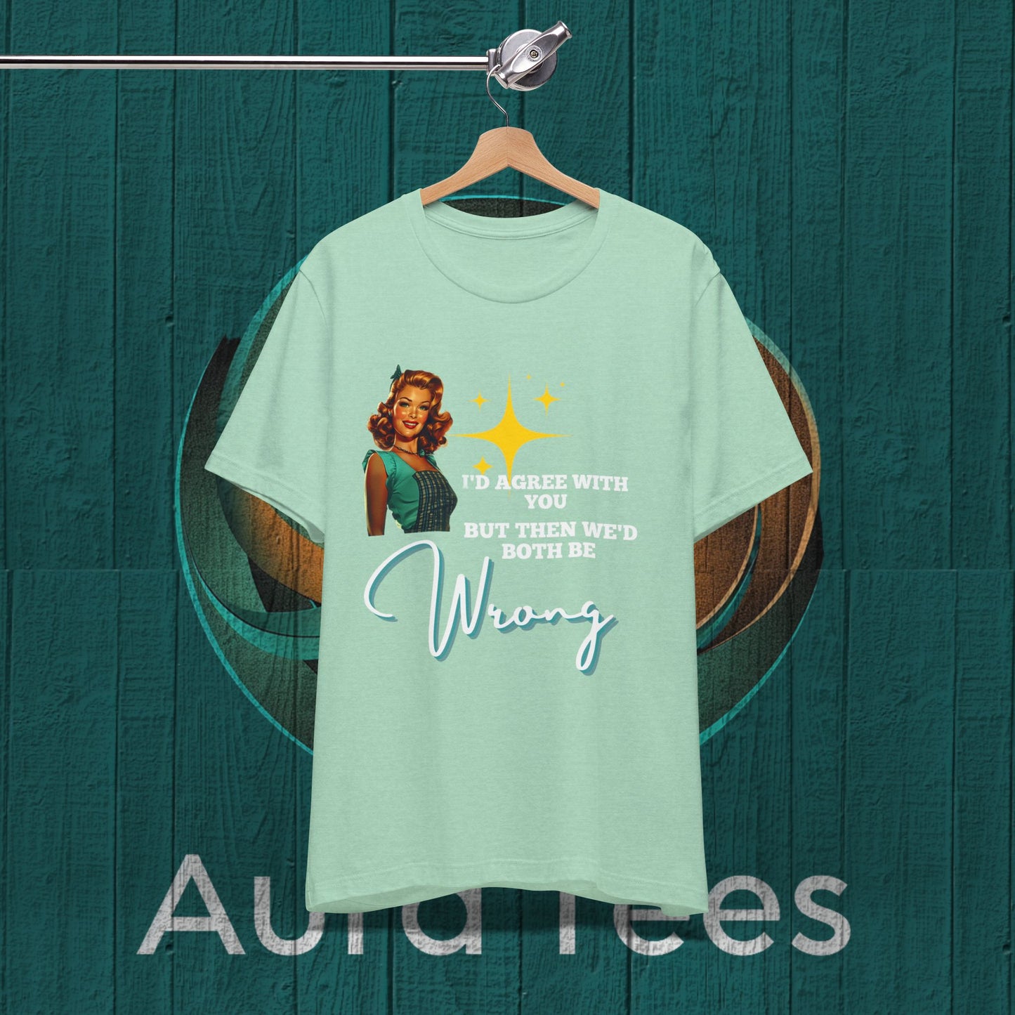 Sarcastic vintage house wife tee