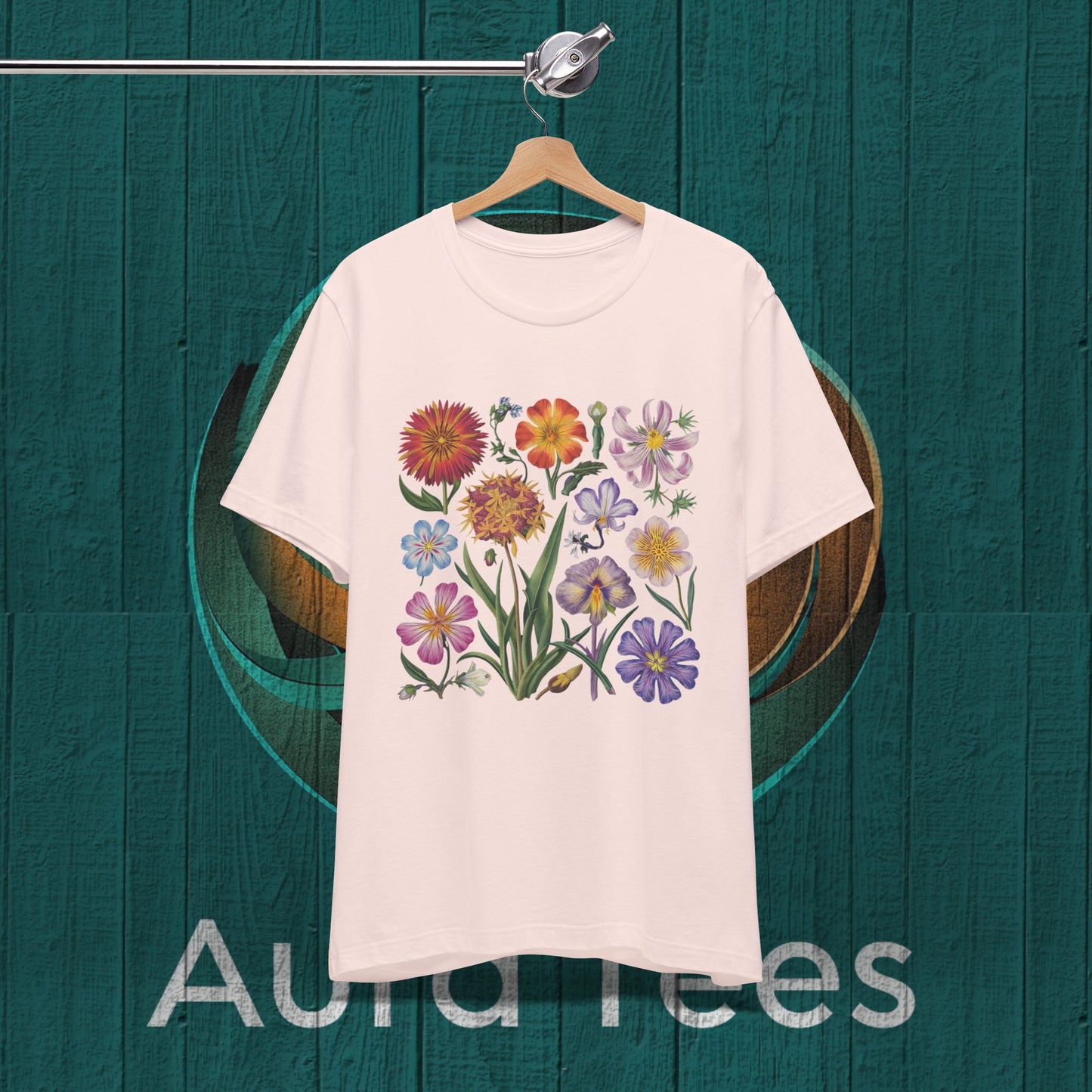 large floral tee
