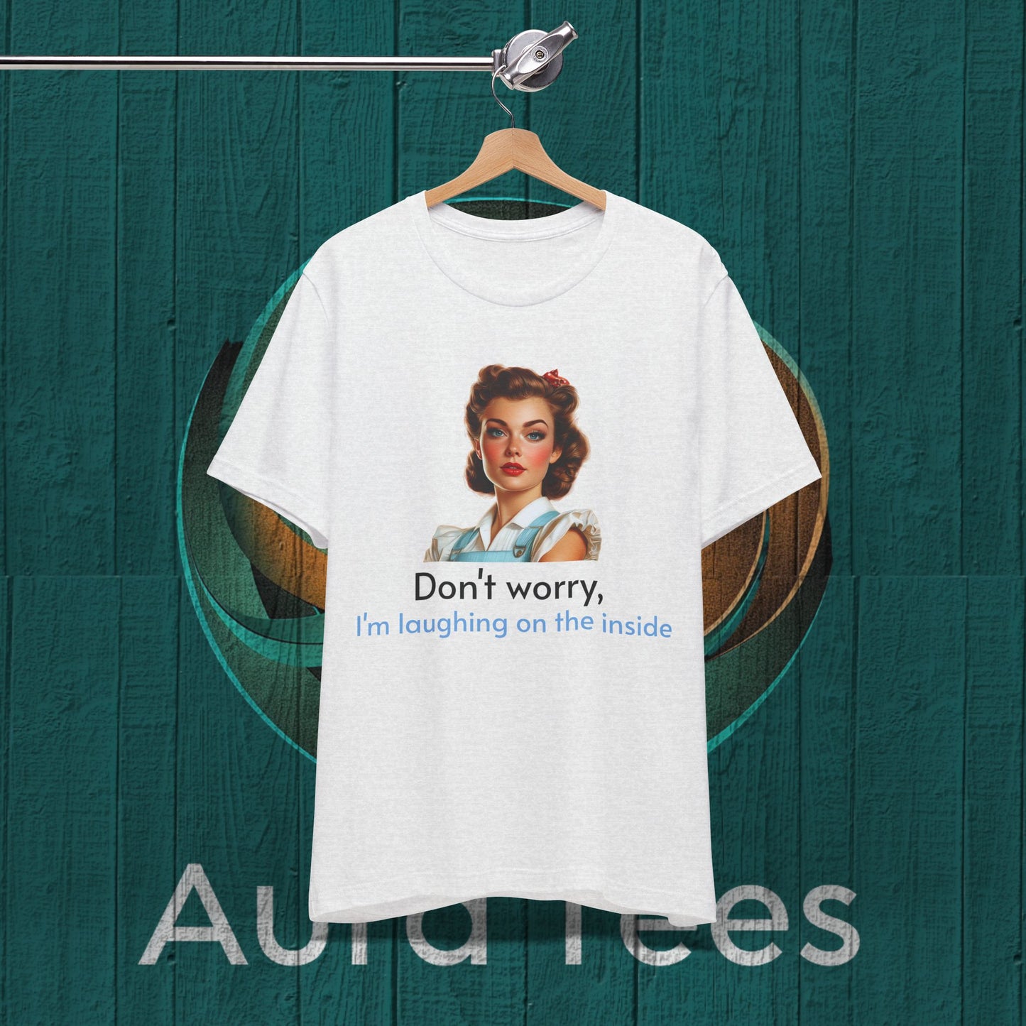 retro snarky housewife don't worry tee